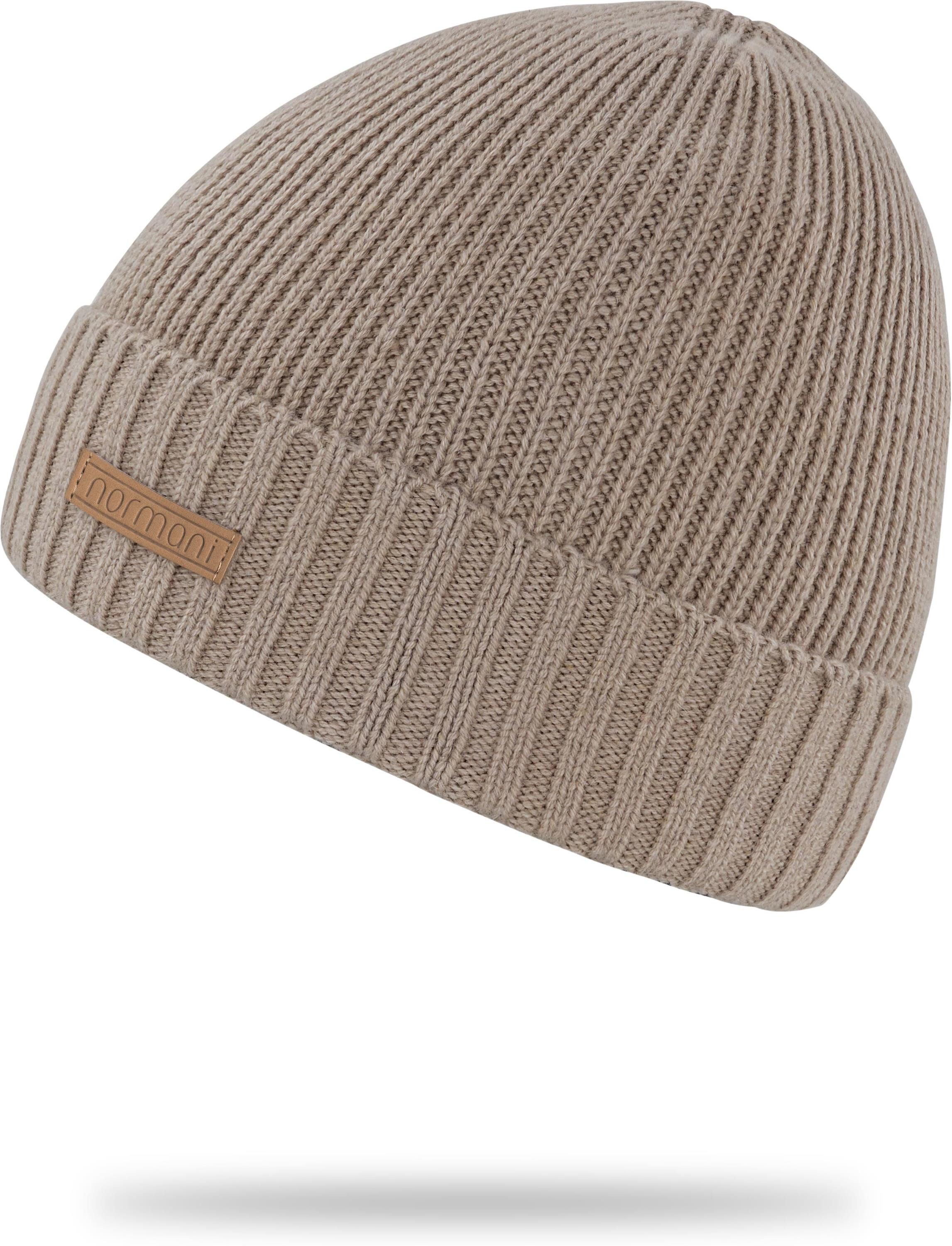 normani Strickmütze Merinowoll-Mütze glatt Yuma günstig online kaufen