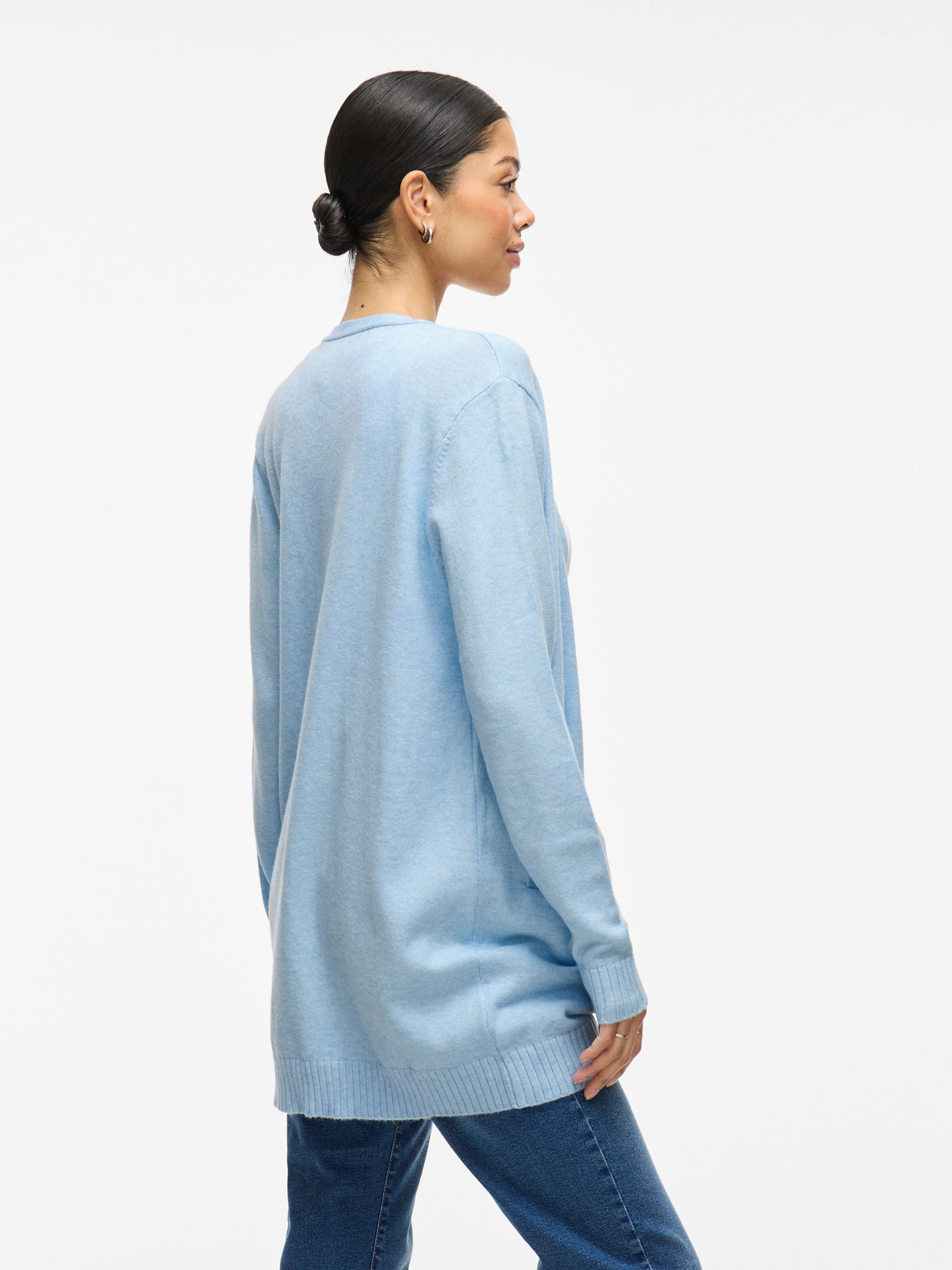 Vila Cardigan Feinstrick Basic Cardigan Stretch günstig online kaufen