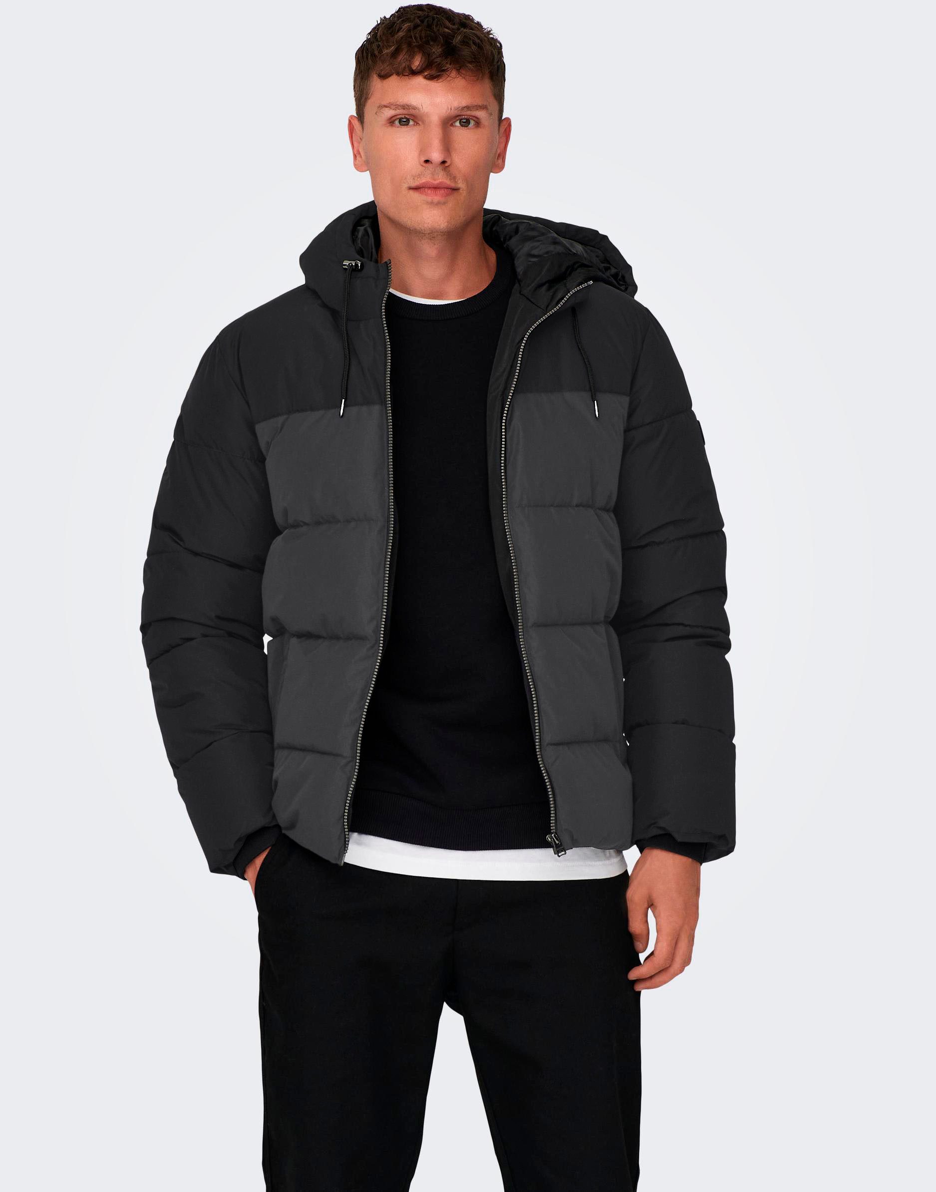 ONLY & SONS Steppjacke ONSMARLON LIFE HOOD PUFFER JACKET OTW VD günstig online kaufen