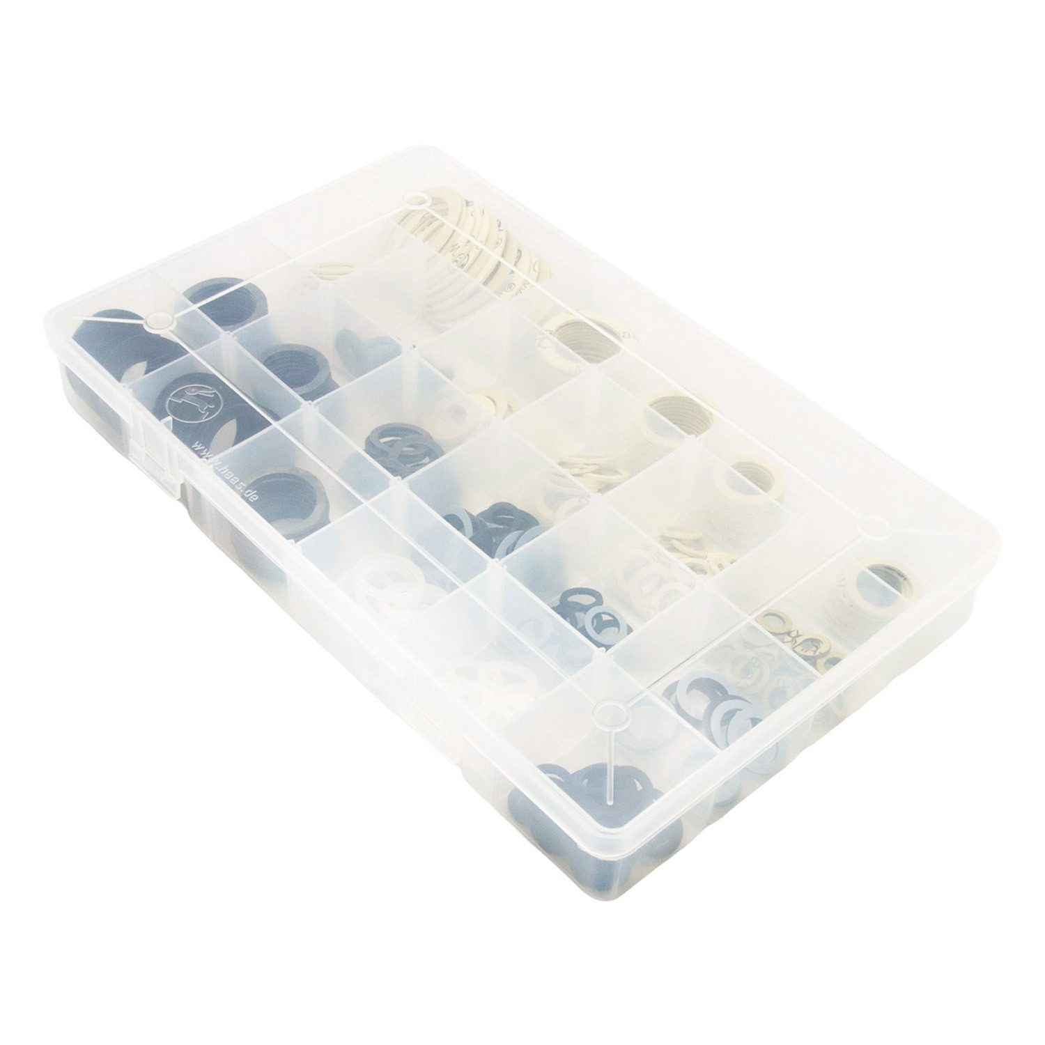 Haas Otto Dichtungsring Junior-Universal-Dichtungskoffer für Sanitär, Gas, Solar und Heizung