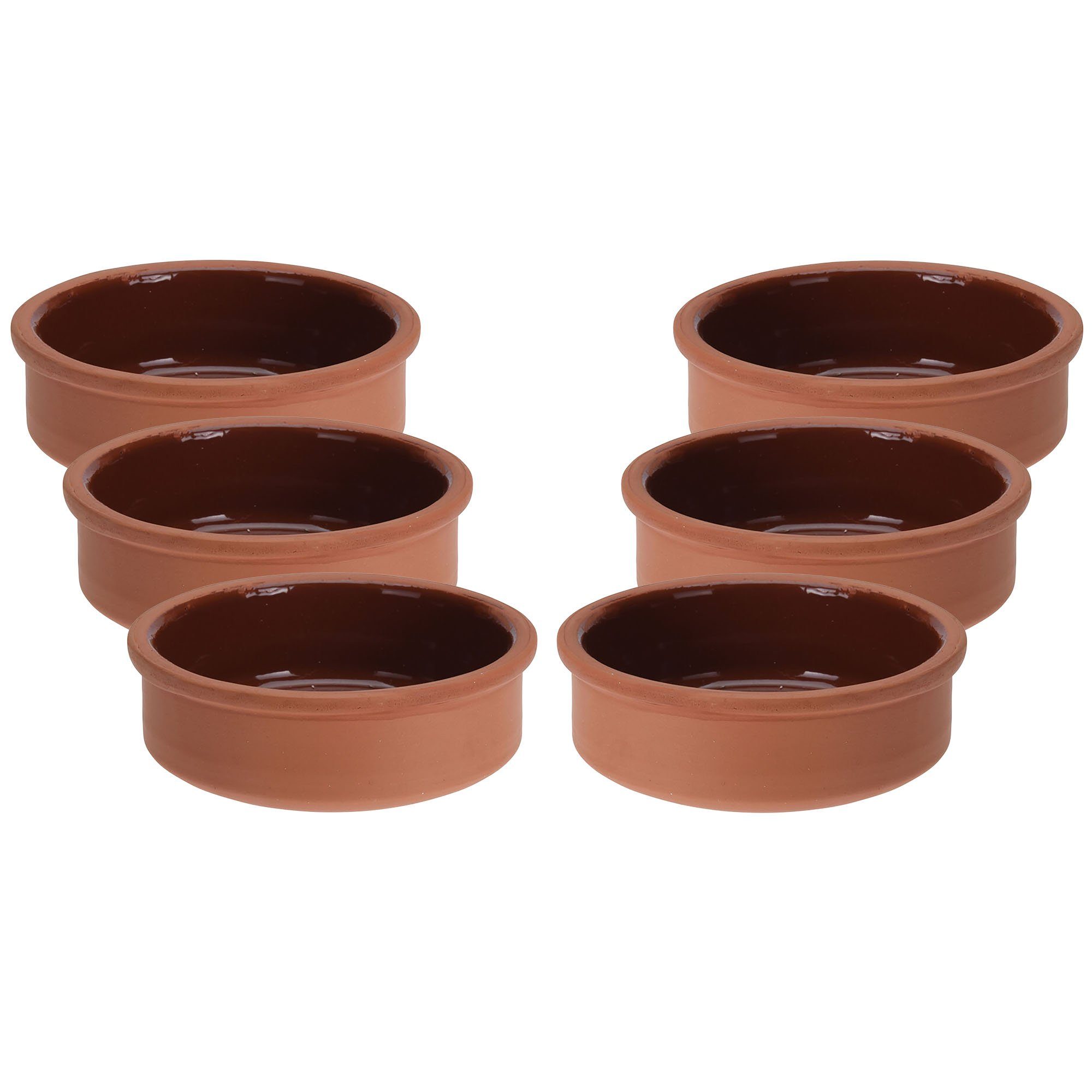 Salatschüssel Cazuelas Vintage - Tapasschalen - ofenfest - Mediterrane Tonschalen