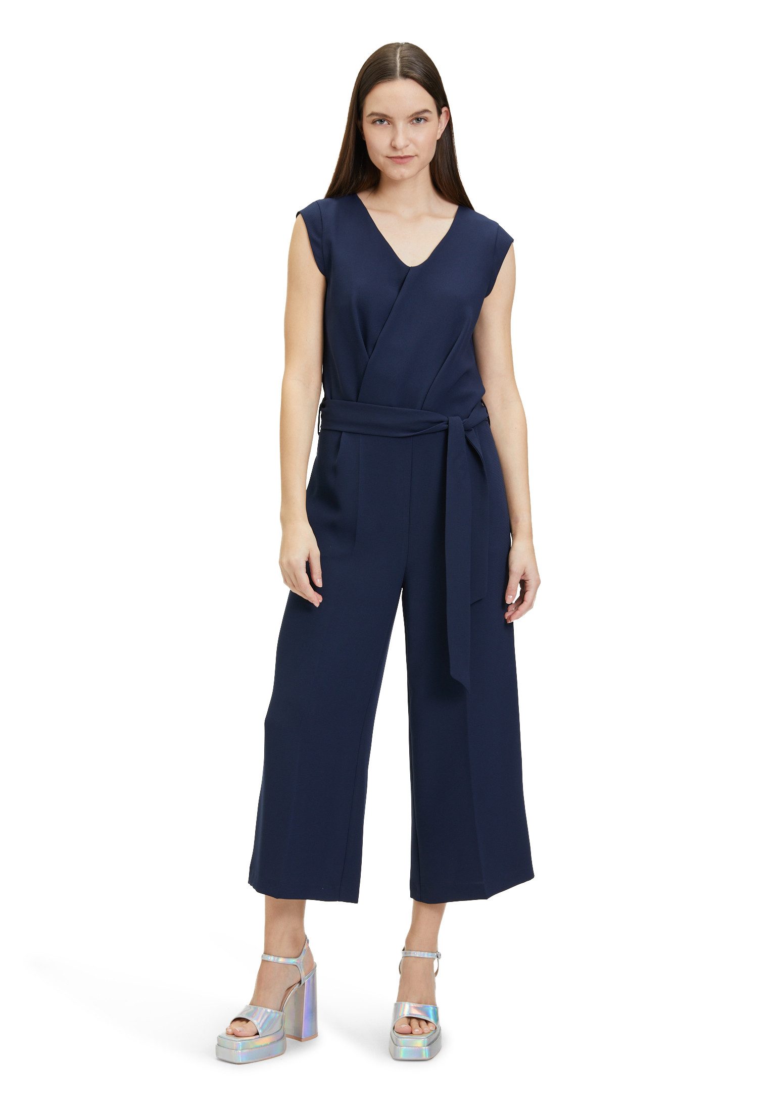Overall Cartoon Jumpsuit mit Bindegürtel
