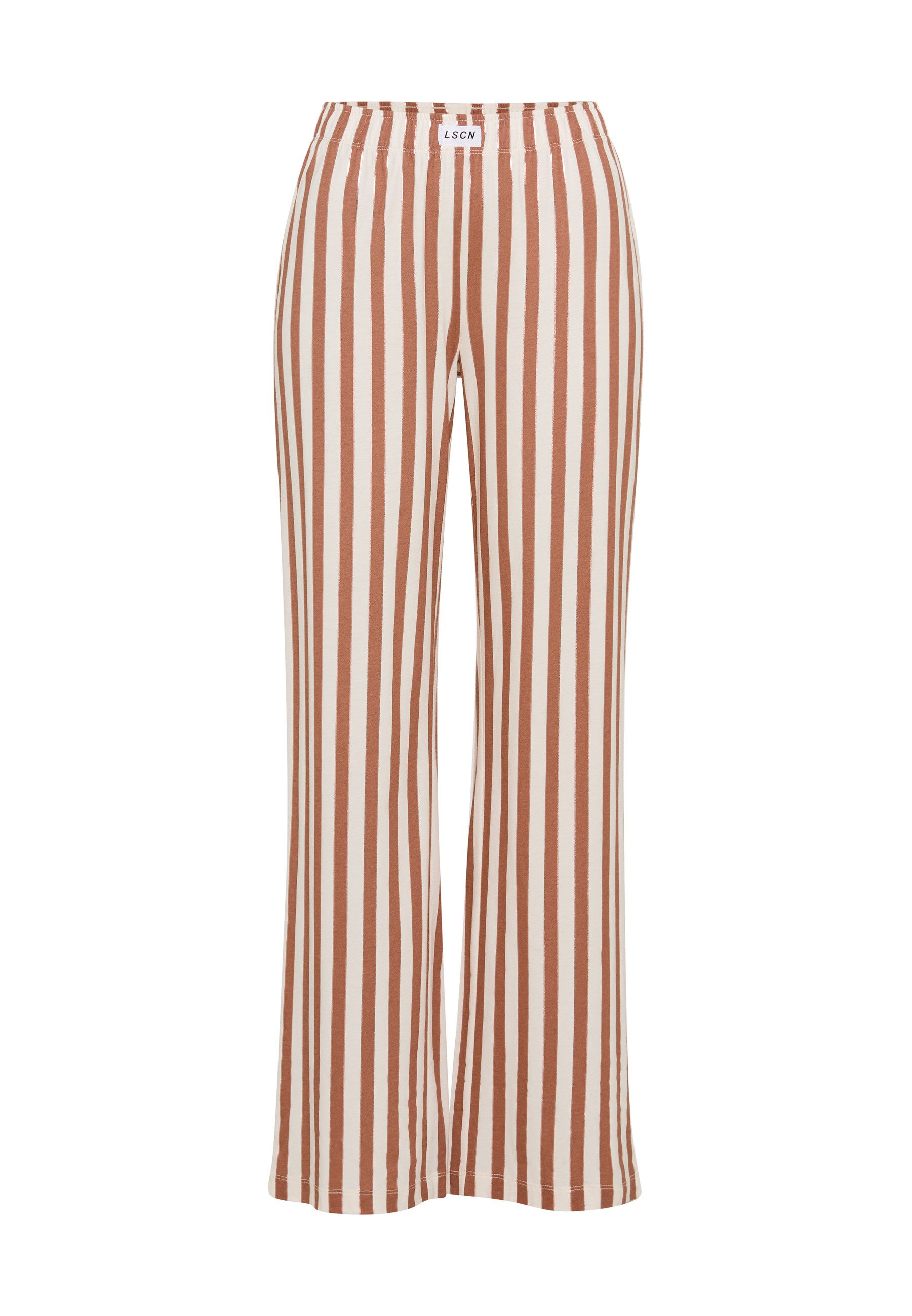 LSCN by LASCANA Pyjamahose (1-tlg., 1-teilig) mit weitem Bein günstig online kaufen
