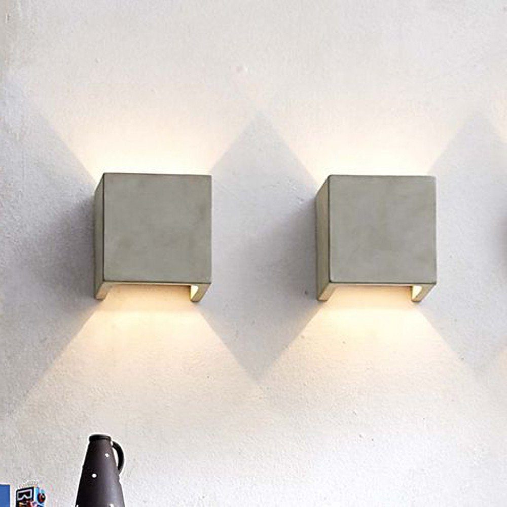 Flurlampe Plinth Grau Wandleuchte s.luce Beton