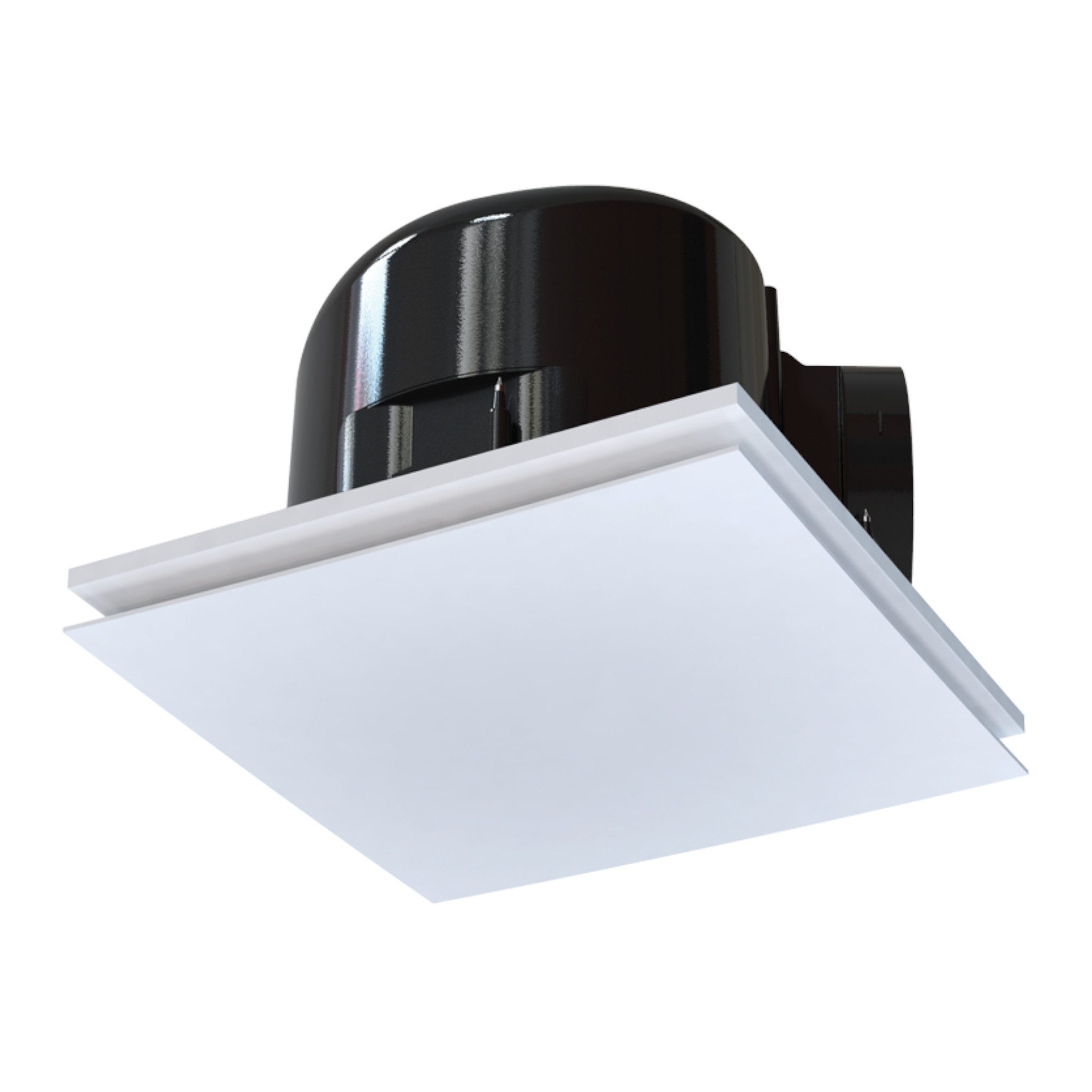 Vents Wandventilator Kleinraumventilator Deckenlüfter HBF 250 Square T, Mit Nachlaufrelais