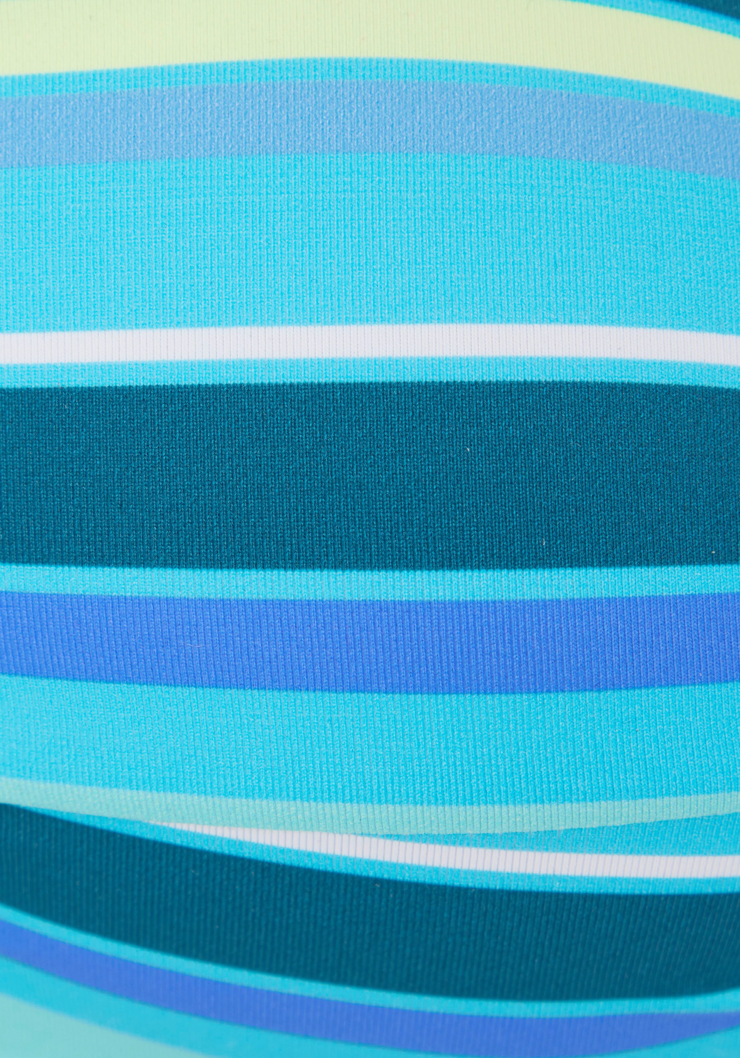 s.Oliver Bügel-Bandeau-Bikini-Top Fun, im trendigen Streifen-Design