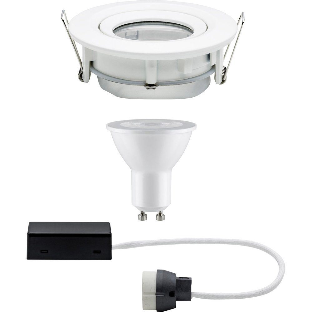 Paulmann Einbauleuchte Paulmann Nova Bad-Einbauleuchte LED GU10 7 W IP65 Weiß (matt)