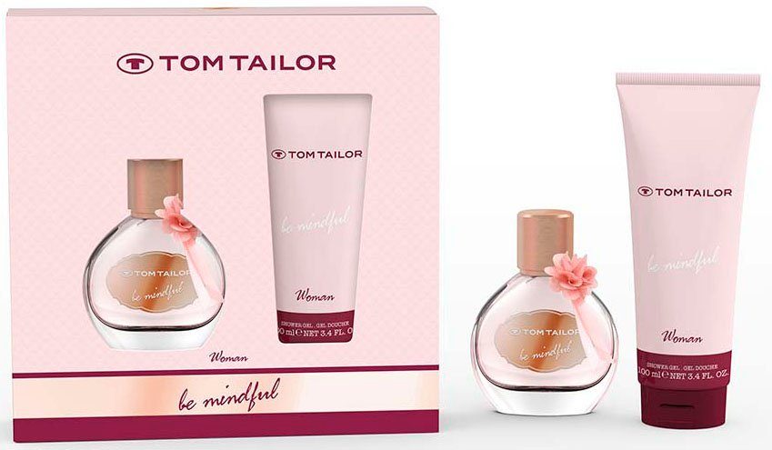 TOM TAILOR Duft-Set Be mindful Woman, 2-tlg.
