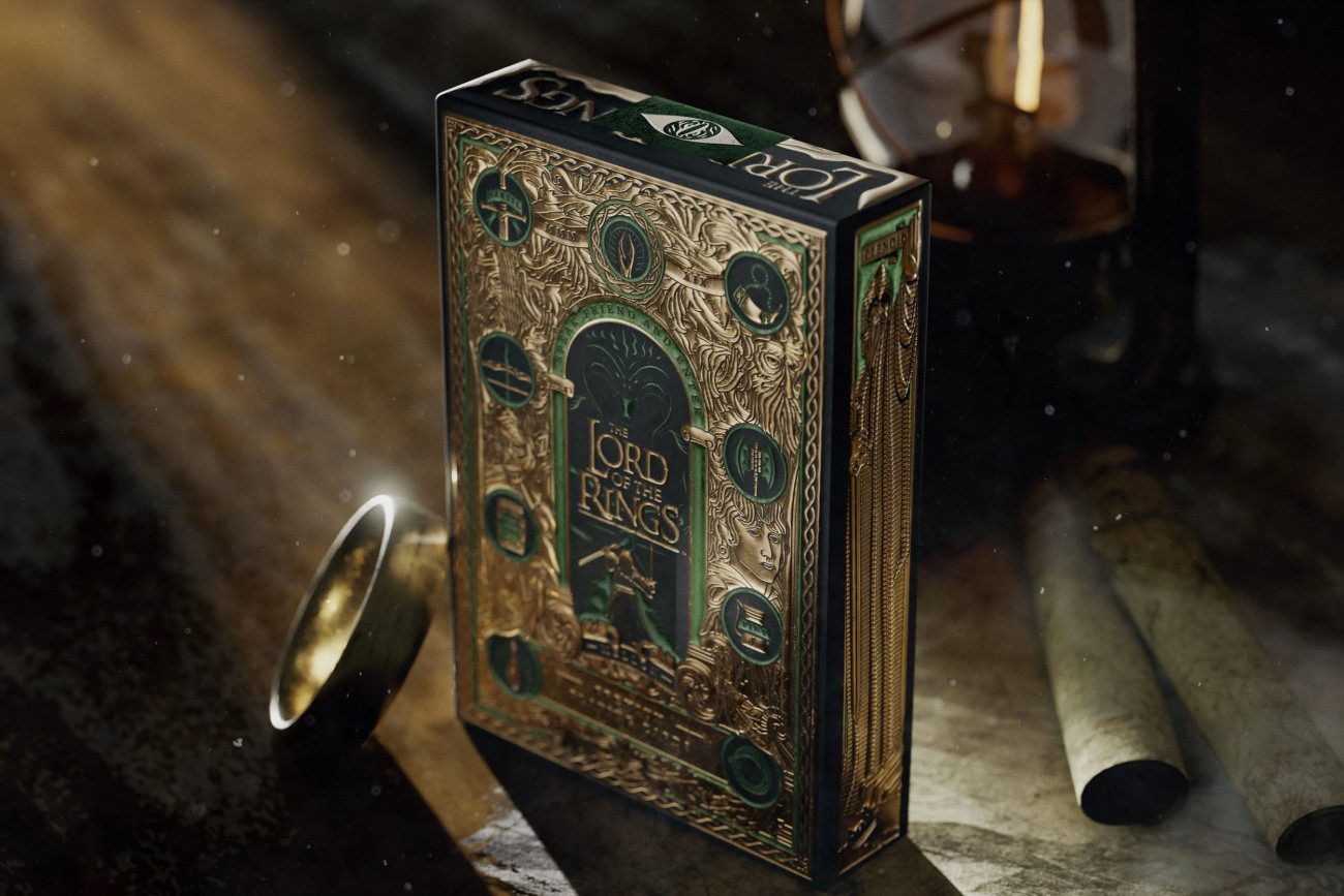 Theory11 Spiel Herr der Ringe Spielkarten Box Set (4 Decks)