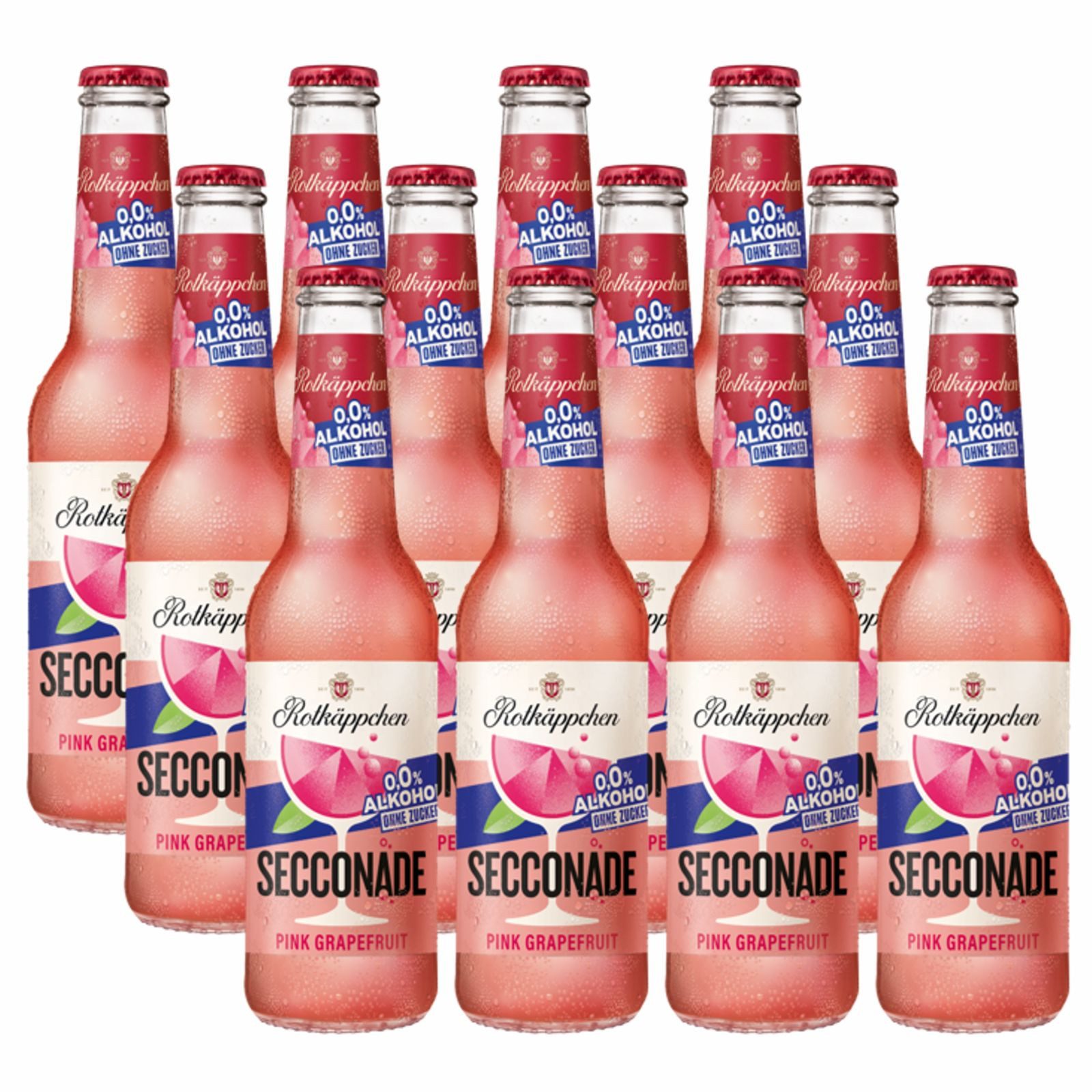 Rotkäppchen Mixgetränk Rotkäppchen Secconade Pink Grapefruit 0,0% (12x 0,33l)