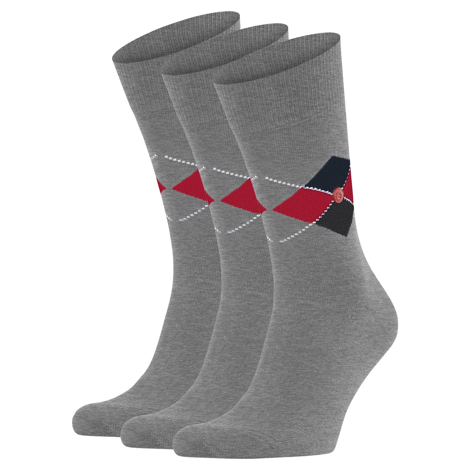 Kurzsocken Herren Socken 3er Pack Baumwolle King