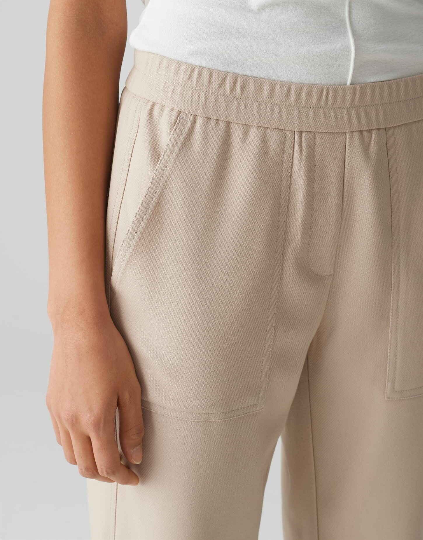 OPUS Stoffhose MYHA FRENCH Relaxed aus elastischem Viskose Mix