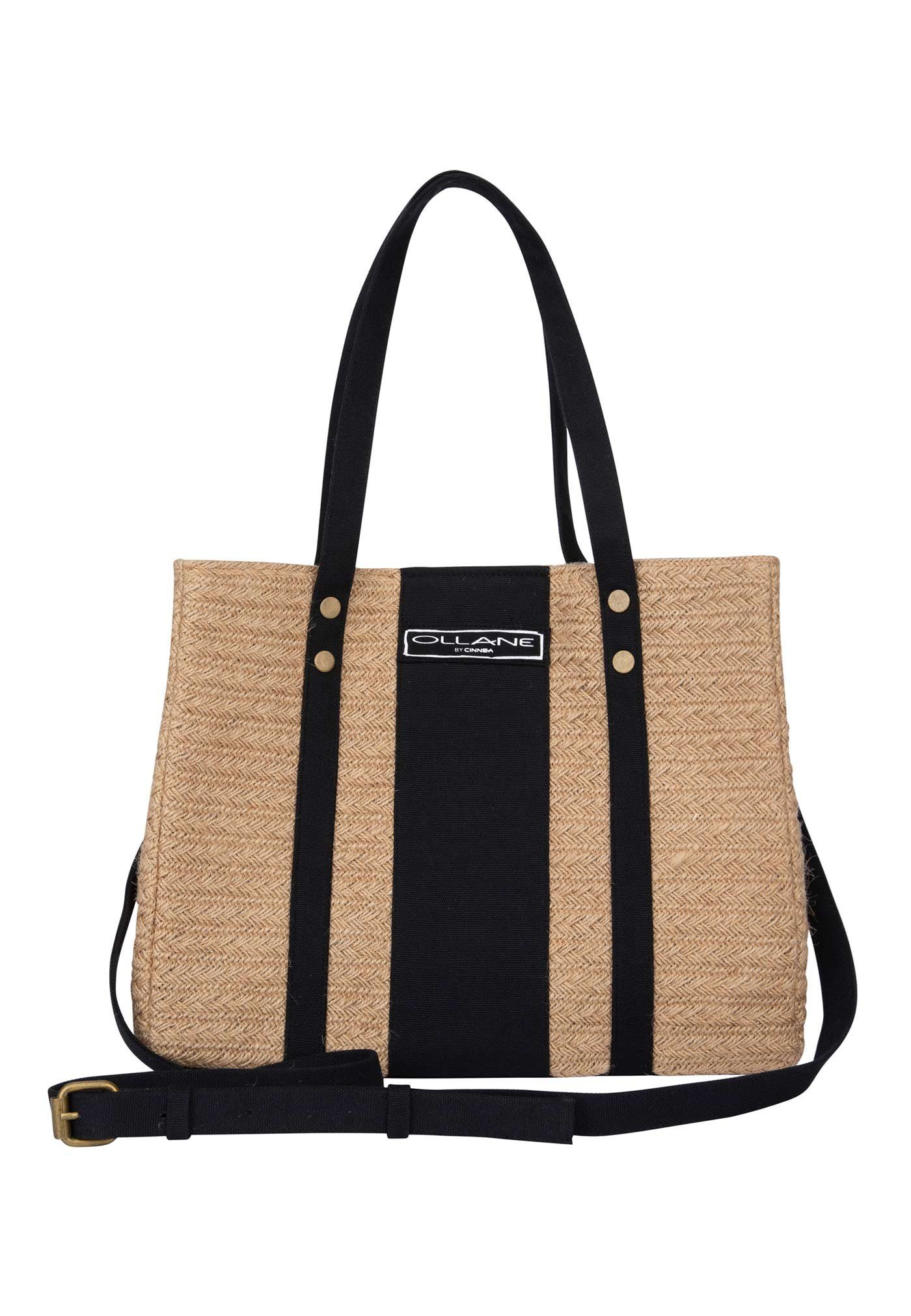 CINNEA Handtasche Alés M51 (2in1, aus Jute, nachhaltig, Vegan)