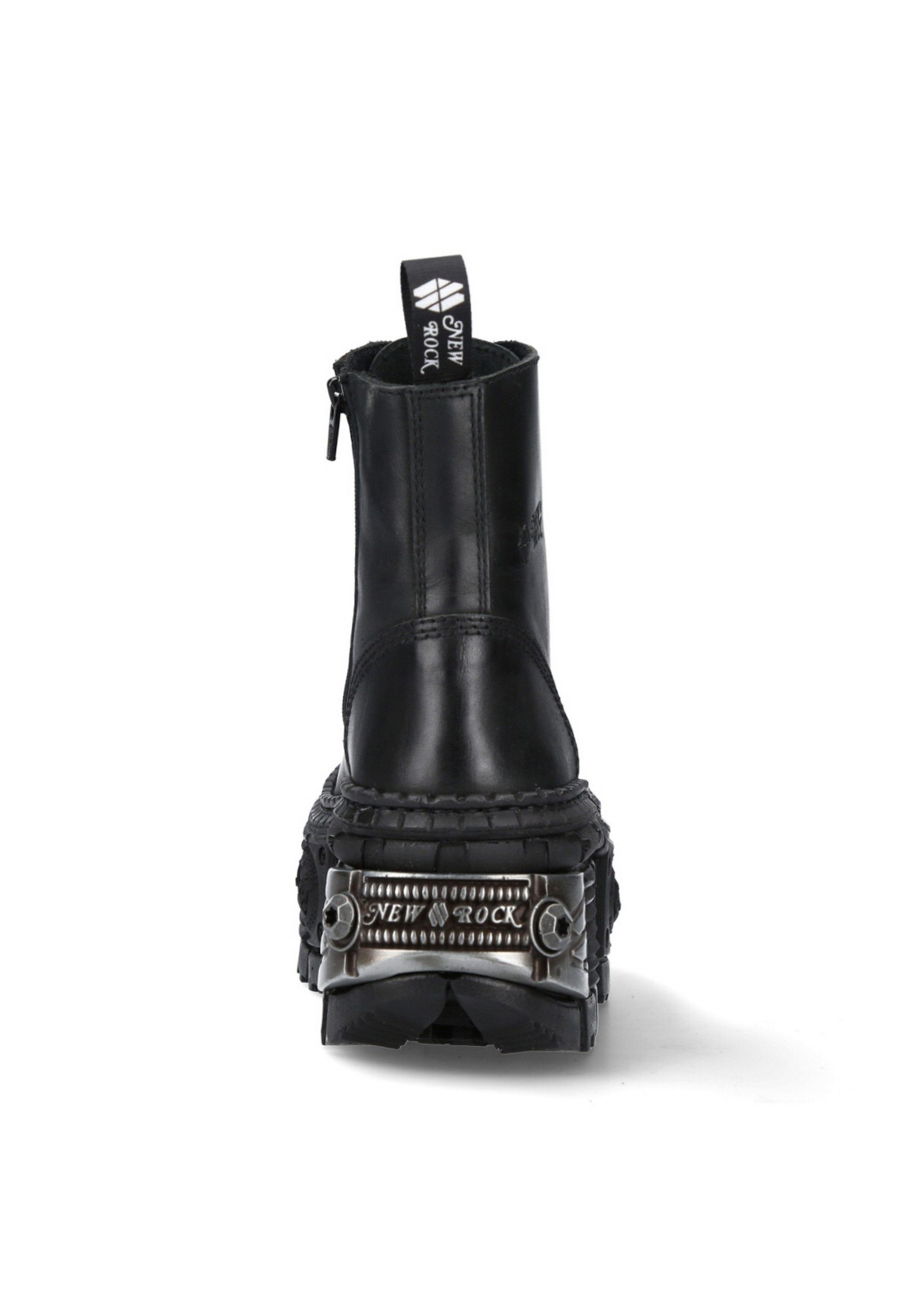 NEW ROCK M-WALL083C-S4 Ankleboots Urbaner Chic und Rebellischer Style