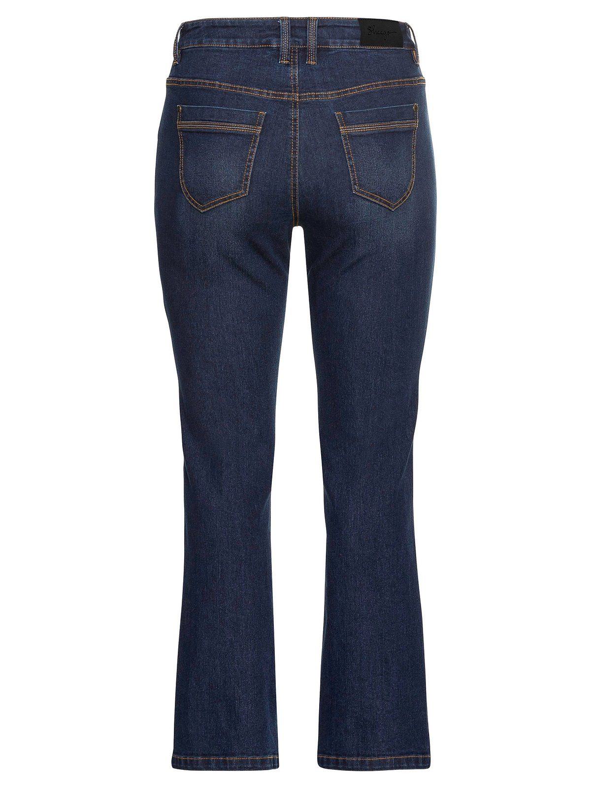 Bootcut-Jeans Große mit Größen verstellbarem Bund Sheego
