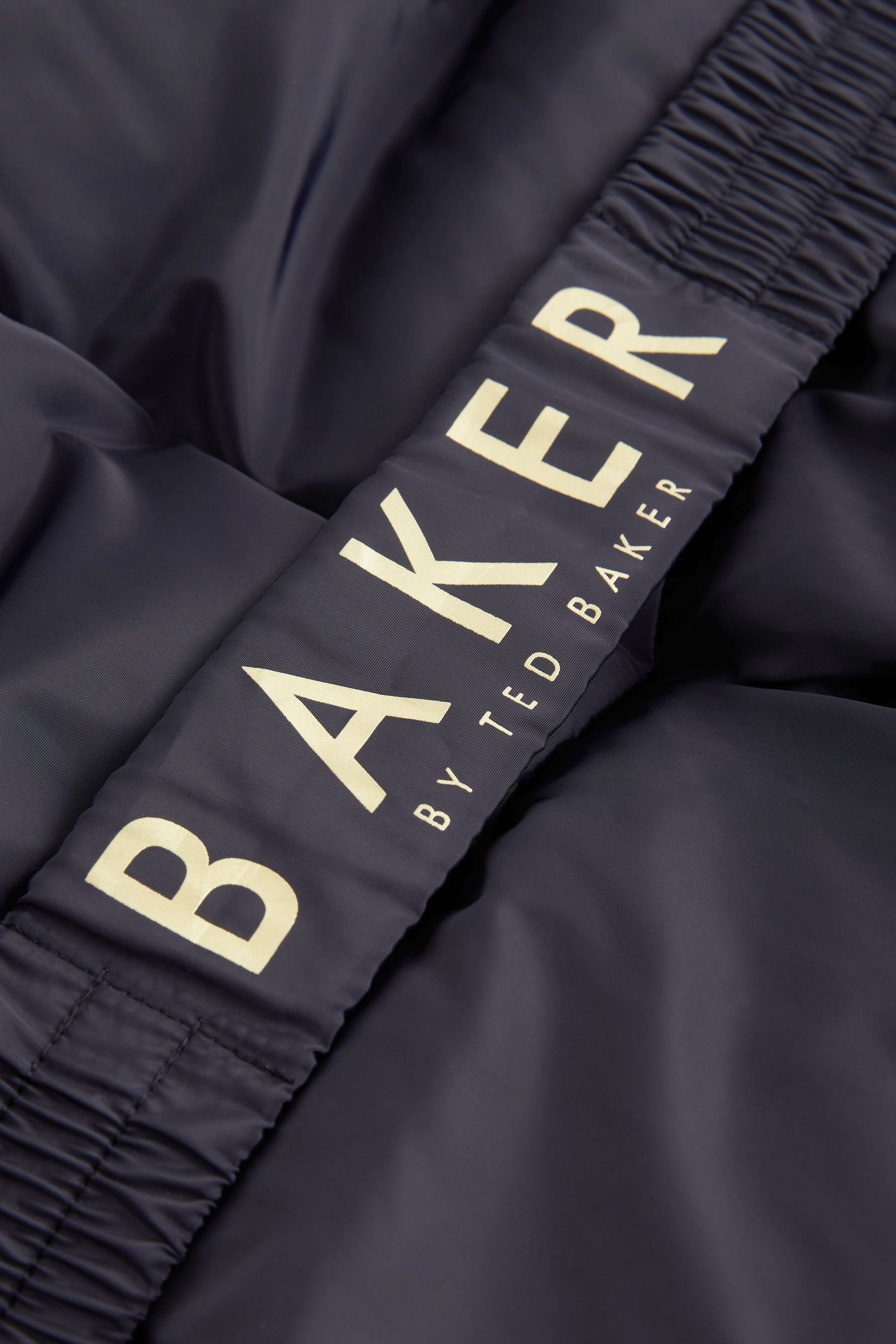Gürtel Ted Baker (1-tlg) Baker by Navy Baker mit Steppmantel Mantel Baker Ted by