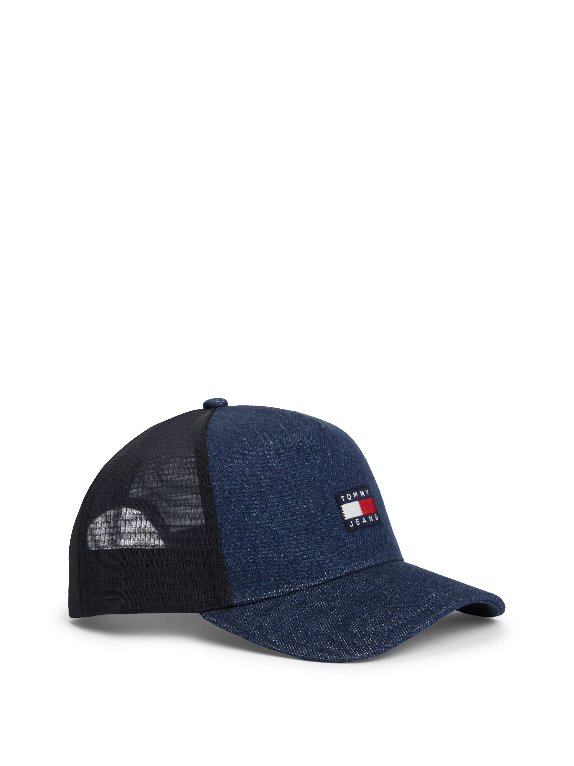 Tommy Jeans Trucker Cap TJM HERTIAGE DENIM Regular fit mit festem Schirm
