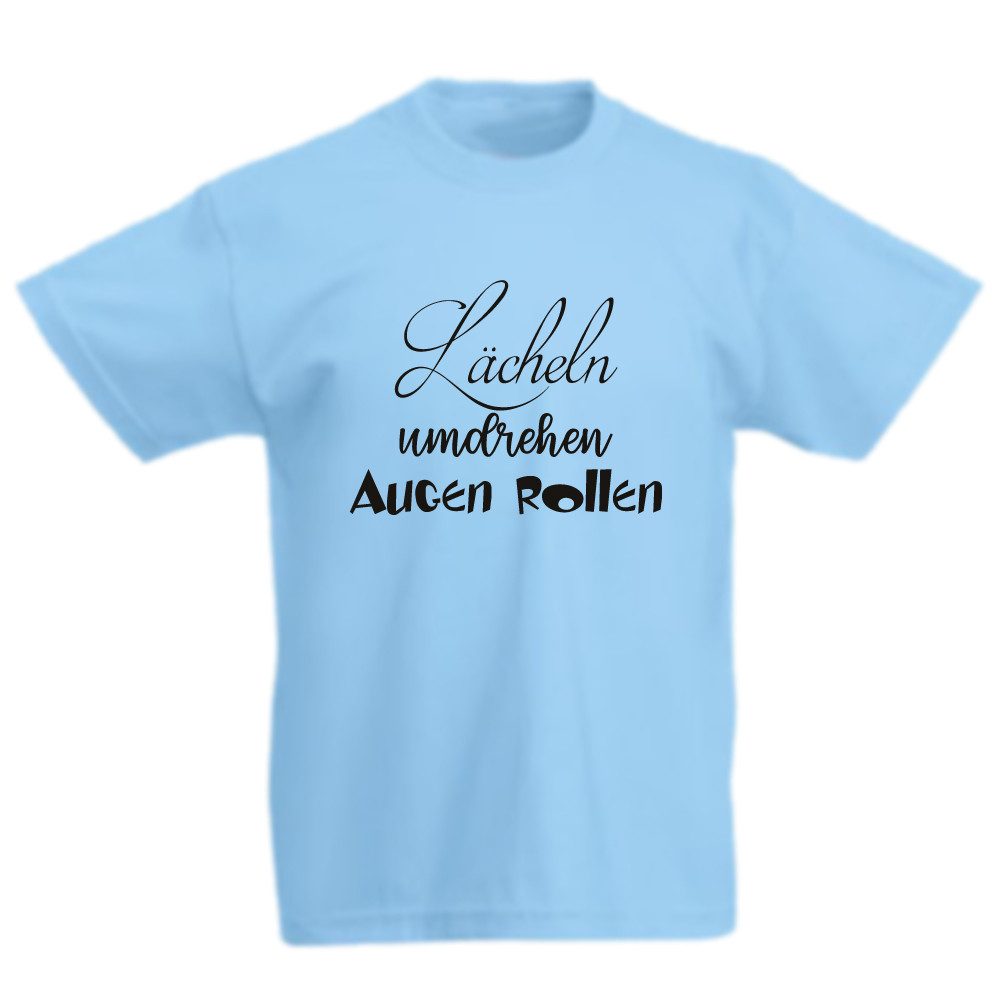 G-graphics T-Shirt Lächeln, umdrehen, Augen rollen günstig online kaufen