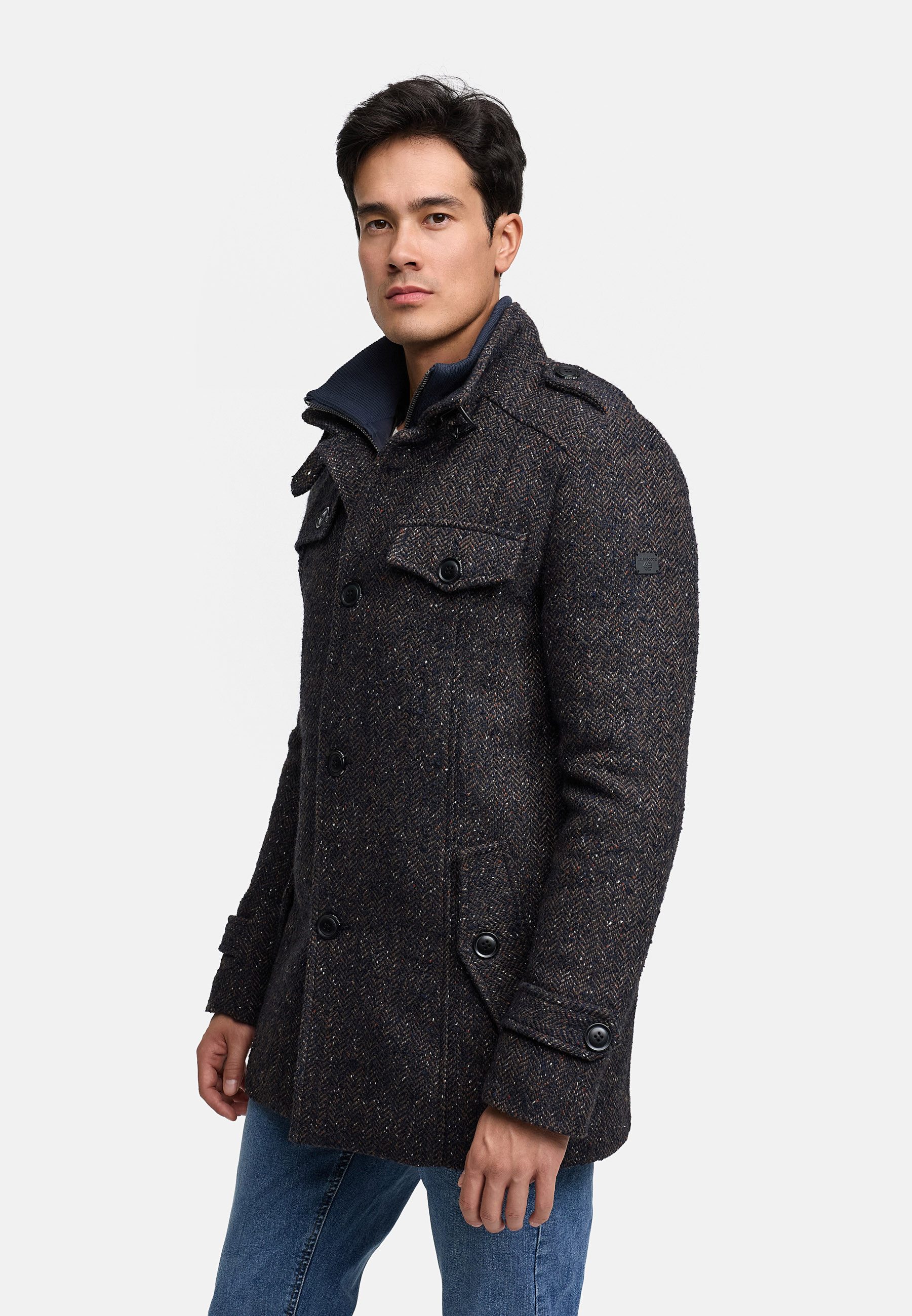 Indicode Kurzmantel Herren Brandon Mantel Winter günstig online kaufen