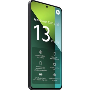 Xiaomi Redmi Note 13 Pro 5G 12+512GB Smartphone & Bluetooth Kopfhörer Handy (512 GB Speicherplatz, 200 MP Kamera)