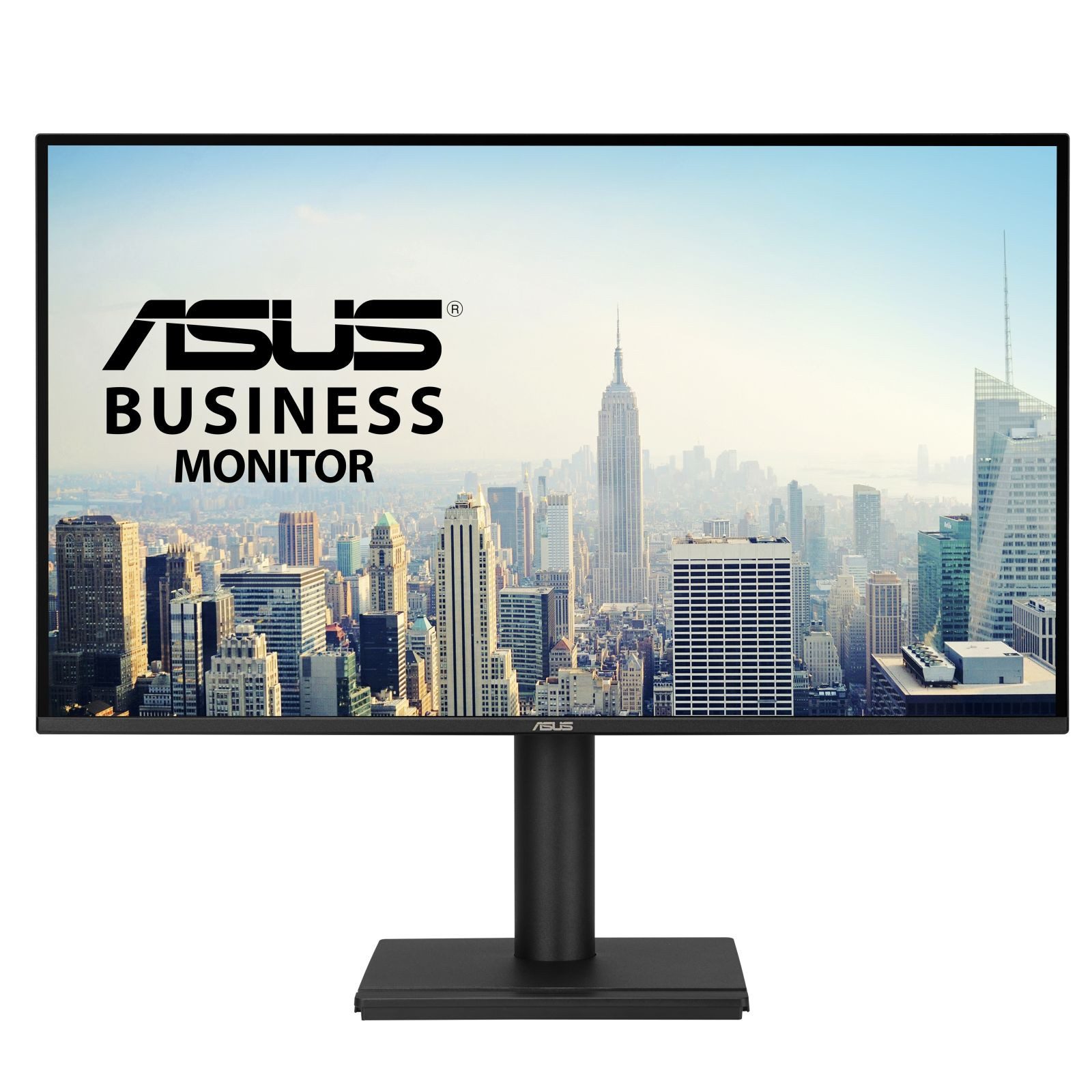 Asus Business VA27AQSE 27" / 2560x1440 / Flat / 350cd/m2 / 1ms TFT-Monitor (2560 x 1440 px, Quad HD, 1 ms Reaktionszeit, 75 Hz, IPS, Lautsprecher, HDCP, HDR, Kopfhörerbuchse, Pivot, Höhenverstellbar)