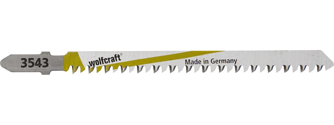 Wolfcraft Stichsägeblatt Wolfcraft Stichsägeblätter 3543000 115 mm T-Schaft