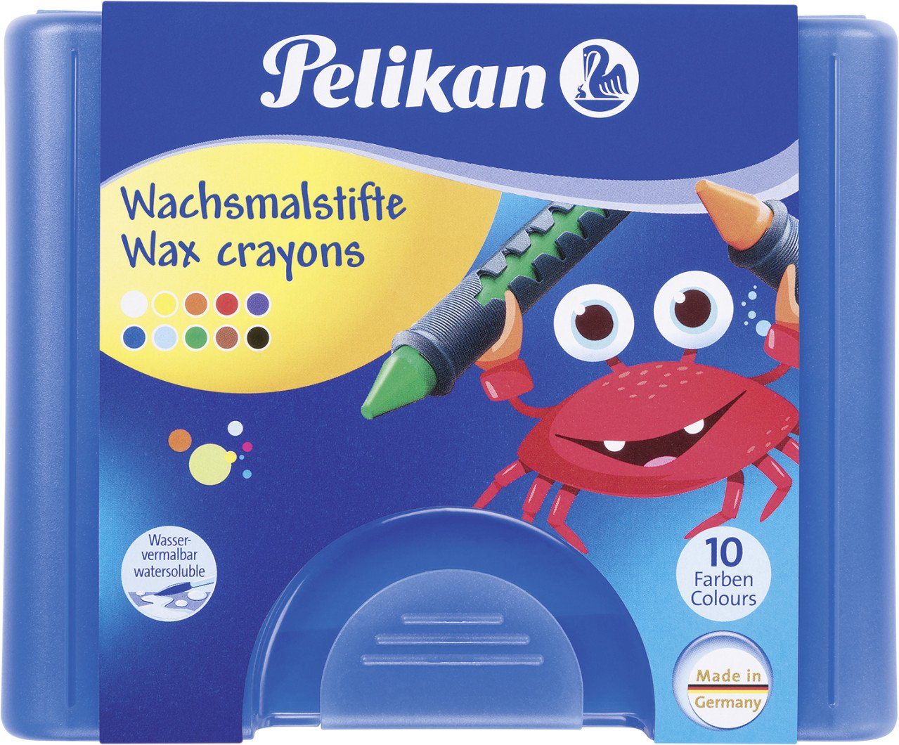 Wachsmalstift Pelikan Wachsmalstifte 655/10 m.Hülse