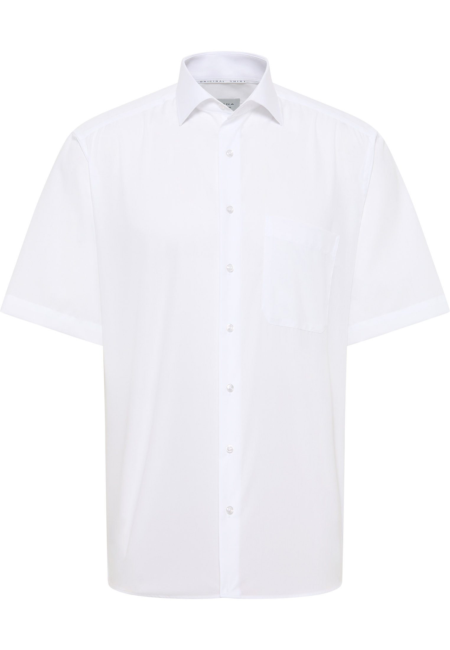 Eterna Businesshemd ETERNA COMFORT FIT Kurzarm Hemd weiss popeline 1100-00-K19K - MASTERPI