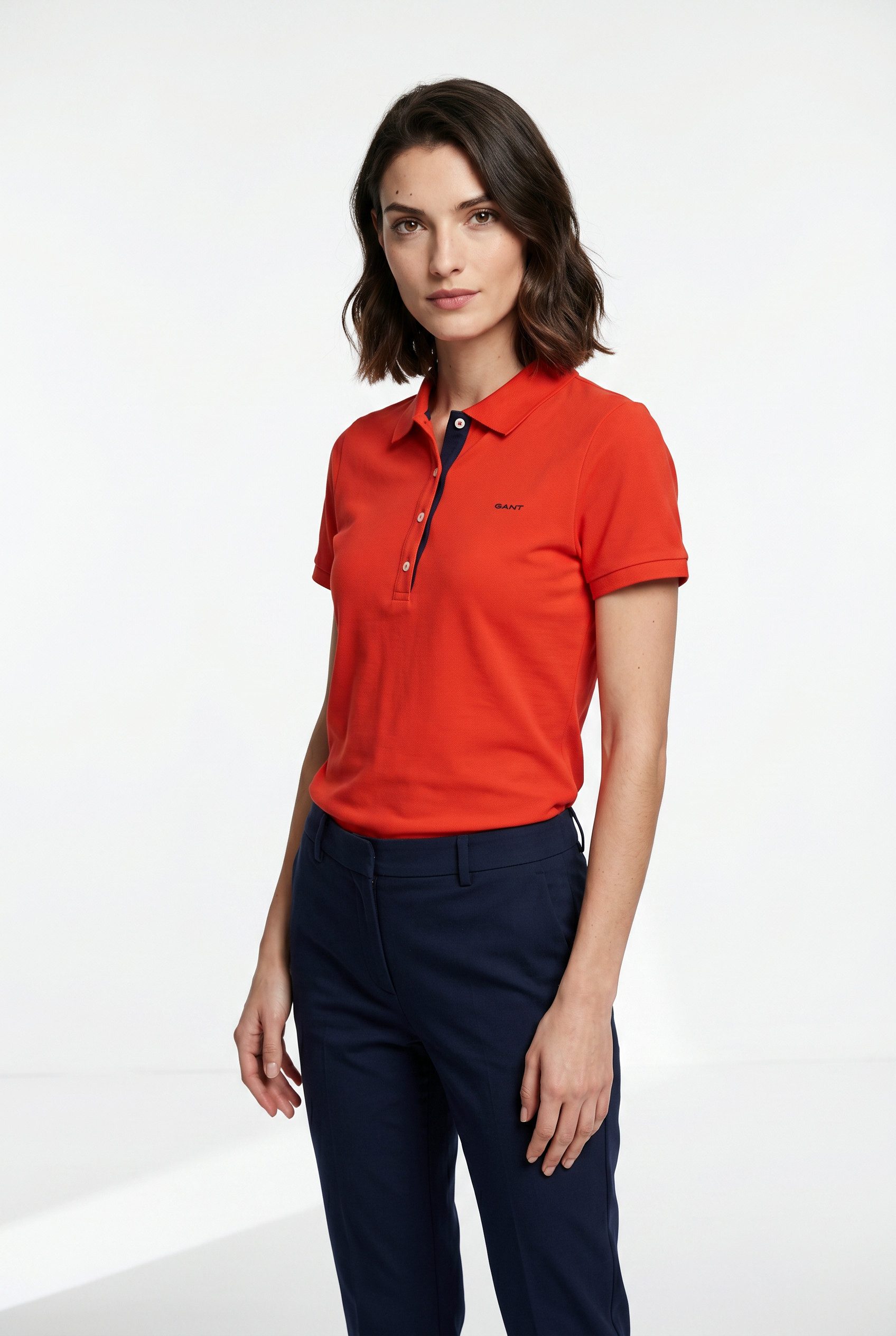 Gant Poloshirt SLIM CONTRAST COLOR Slim fit mit Polokragen