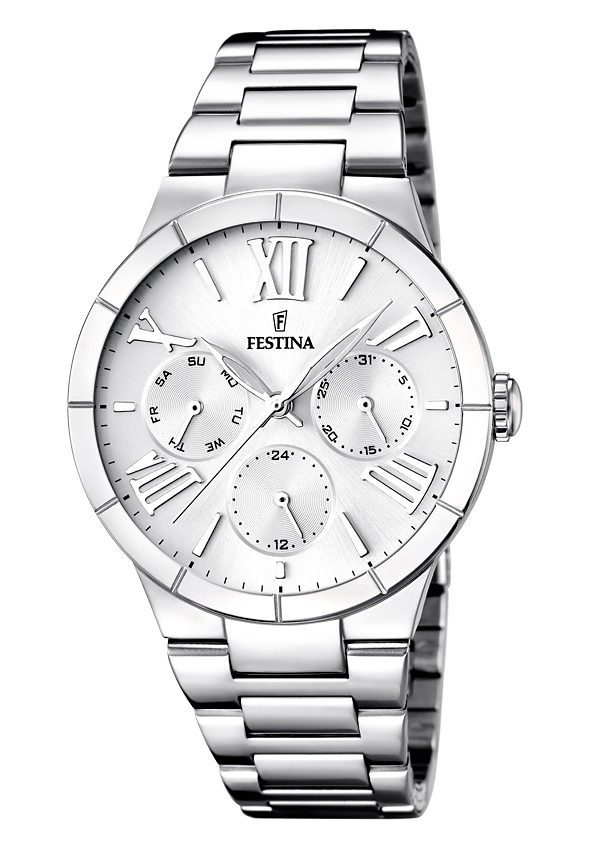 Festina Multifunktionsuhr F16716/1, Armbanduhr, Quarzuhr, Damenuhr, Edelsta günstig online kaufen