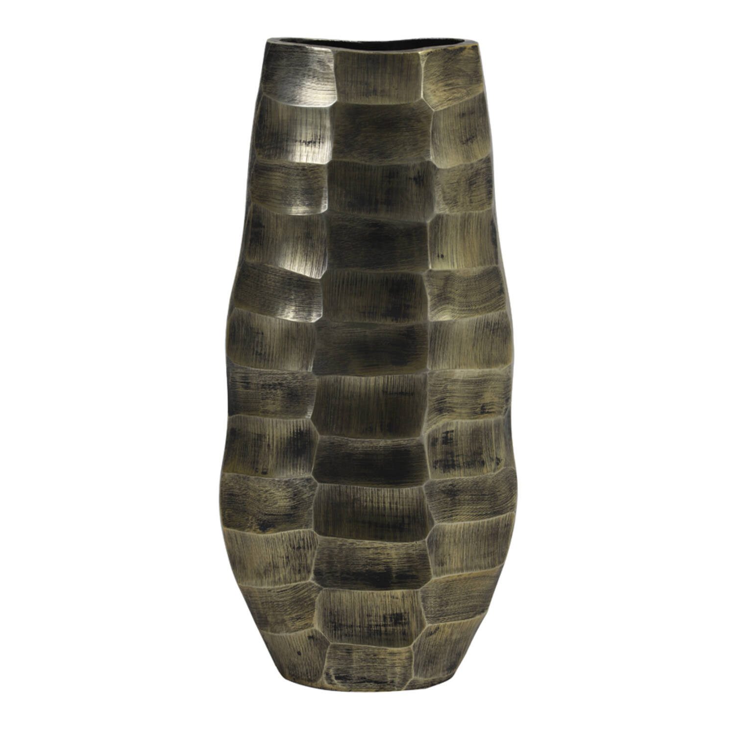 Bodenvase Dekovase Vase MUKA Light & Living Blumenvase Bodenvase Antik Bronze