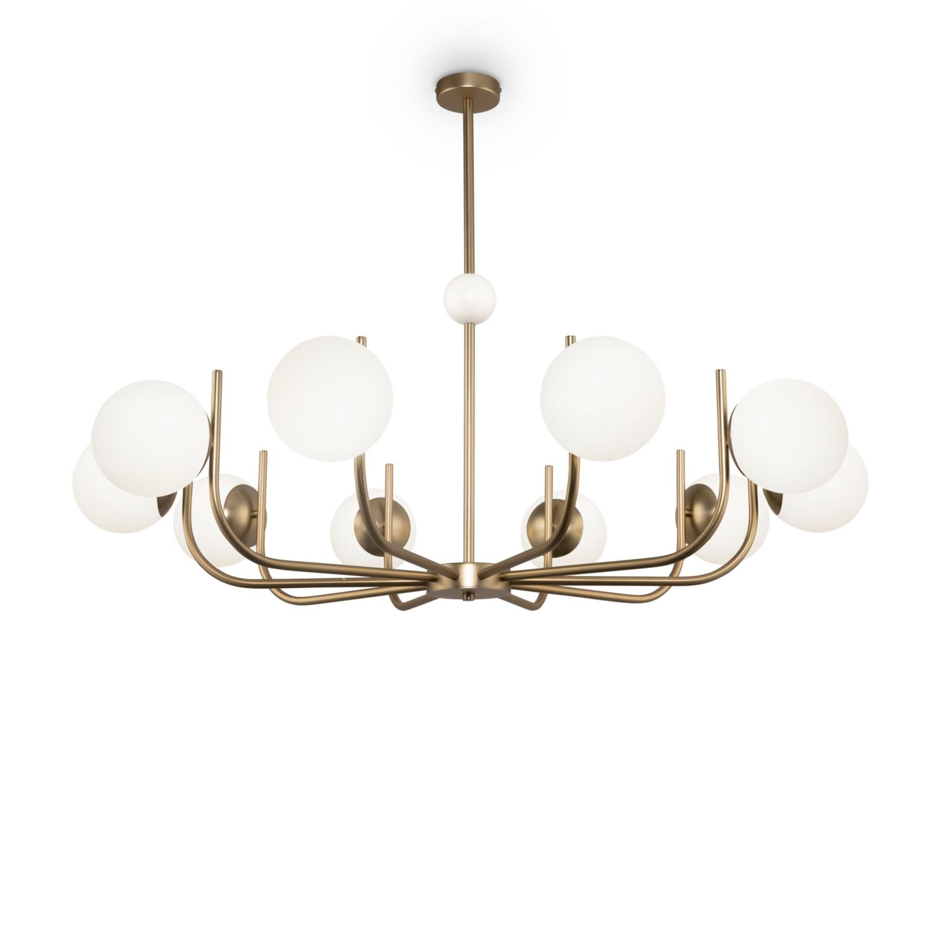MAYTONI DECORATIVE LIGHTING Pendelleuchte Rendez-vous 2 116x27.6x116 cm, ohne Leuchtmittel, hochwertige Design Lampe & dekoratives Raumobjekt
