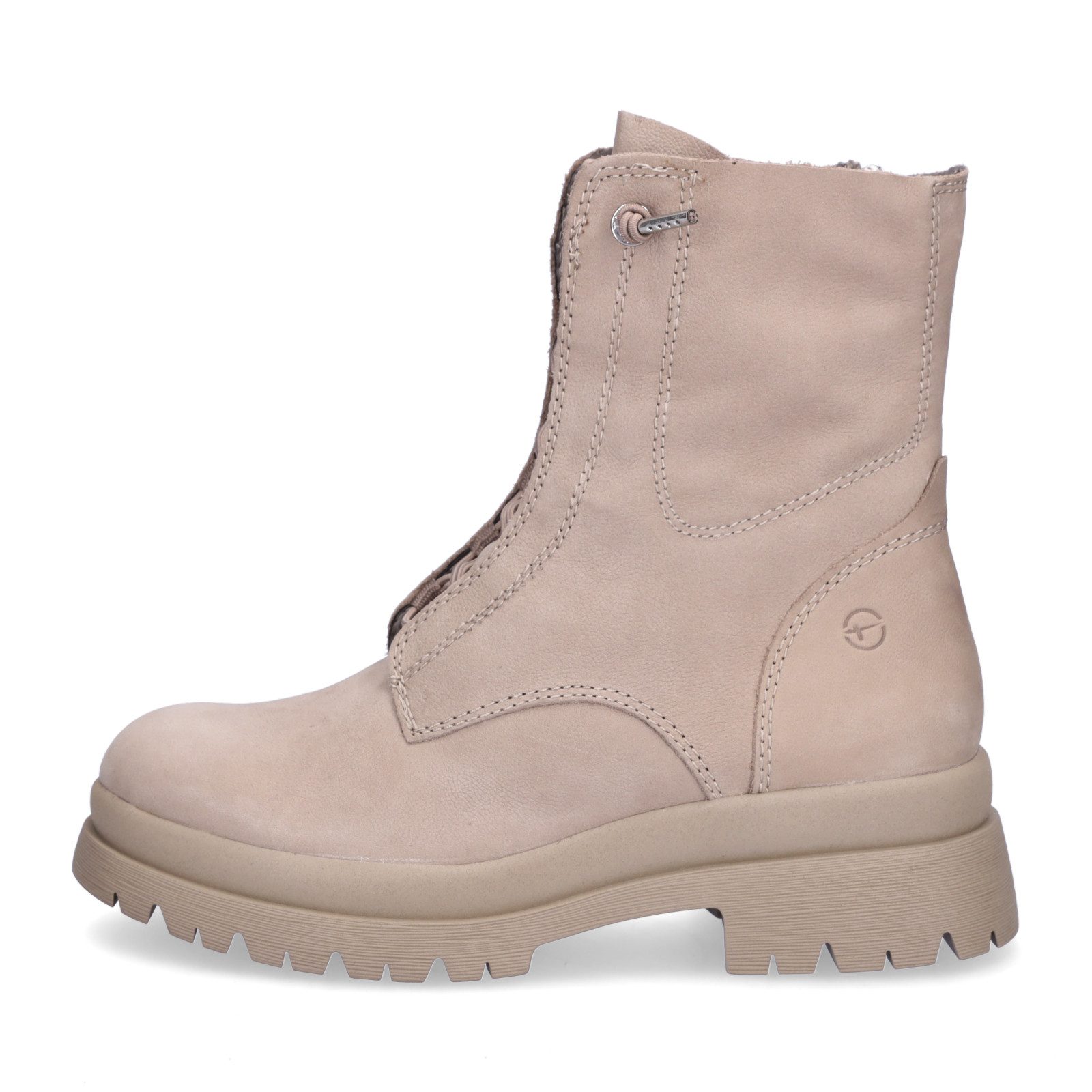 Tamaris Tamaris Damen Stiefelette taupe Schnürboots günstig online kaufen