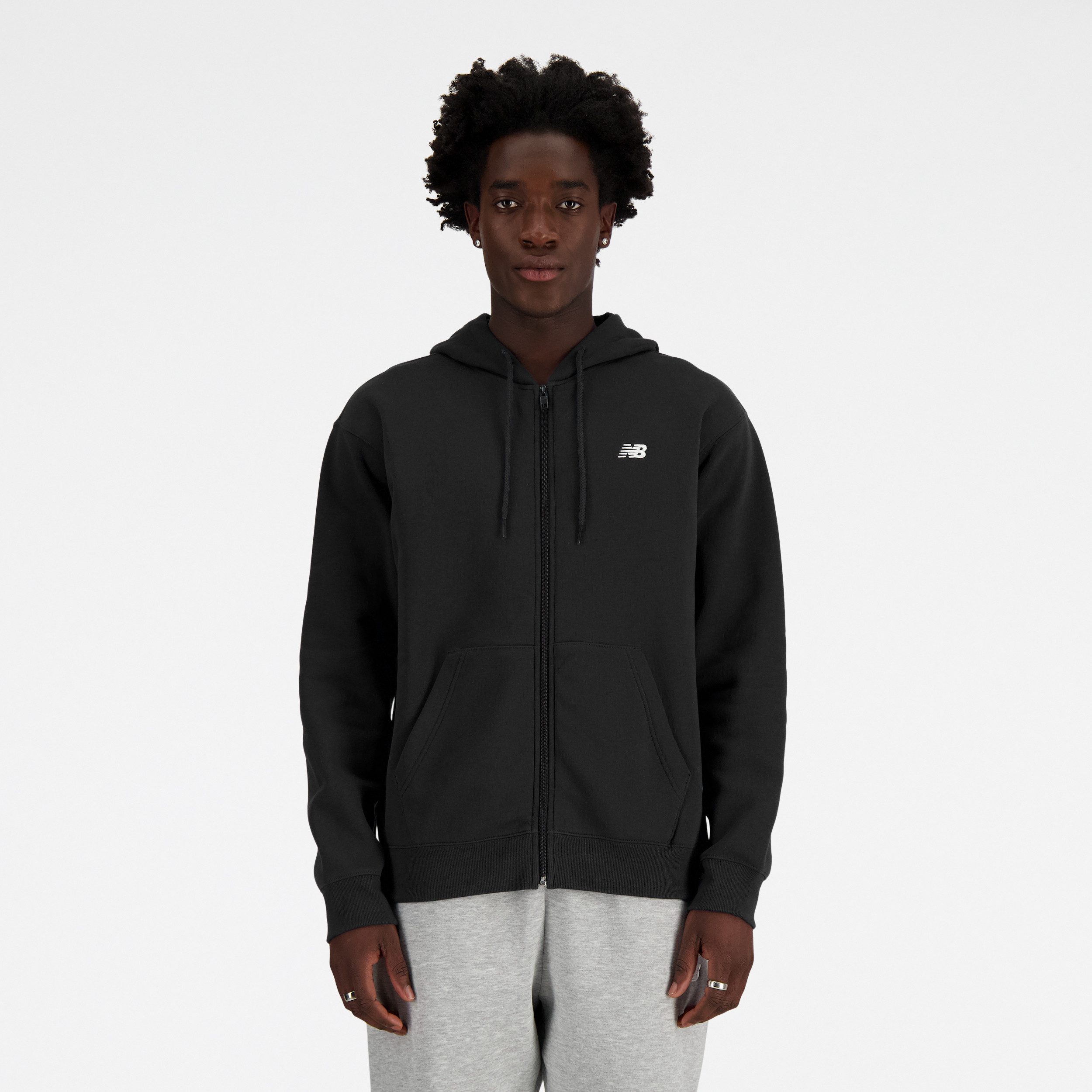 New Balance Sweatjacke Sport Essentials Logo French Terry Full Zip