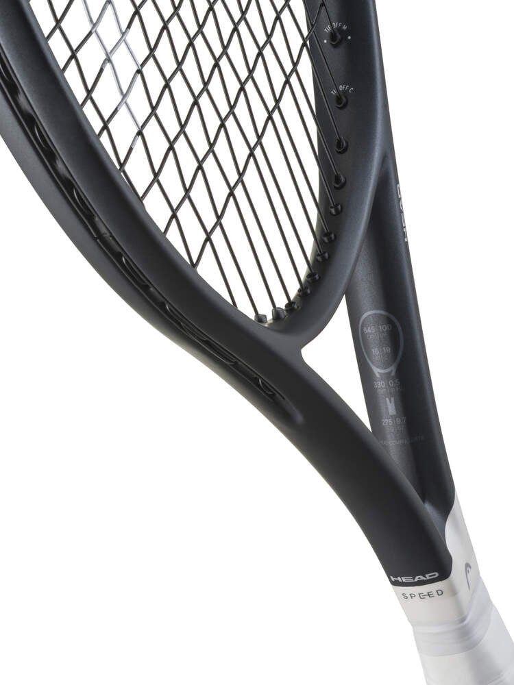 Head Tennisschläger Speed Elite 100in/275g/Allround 2026 schwarz/weiss - besaitet