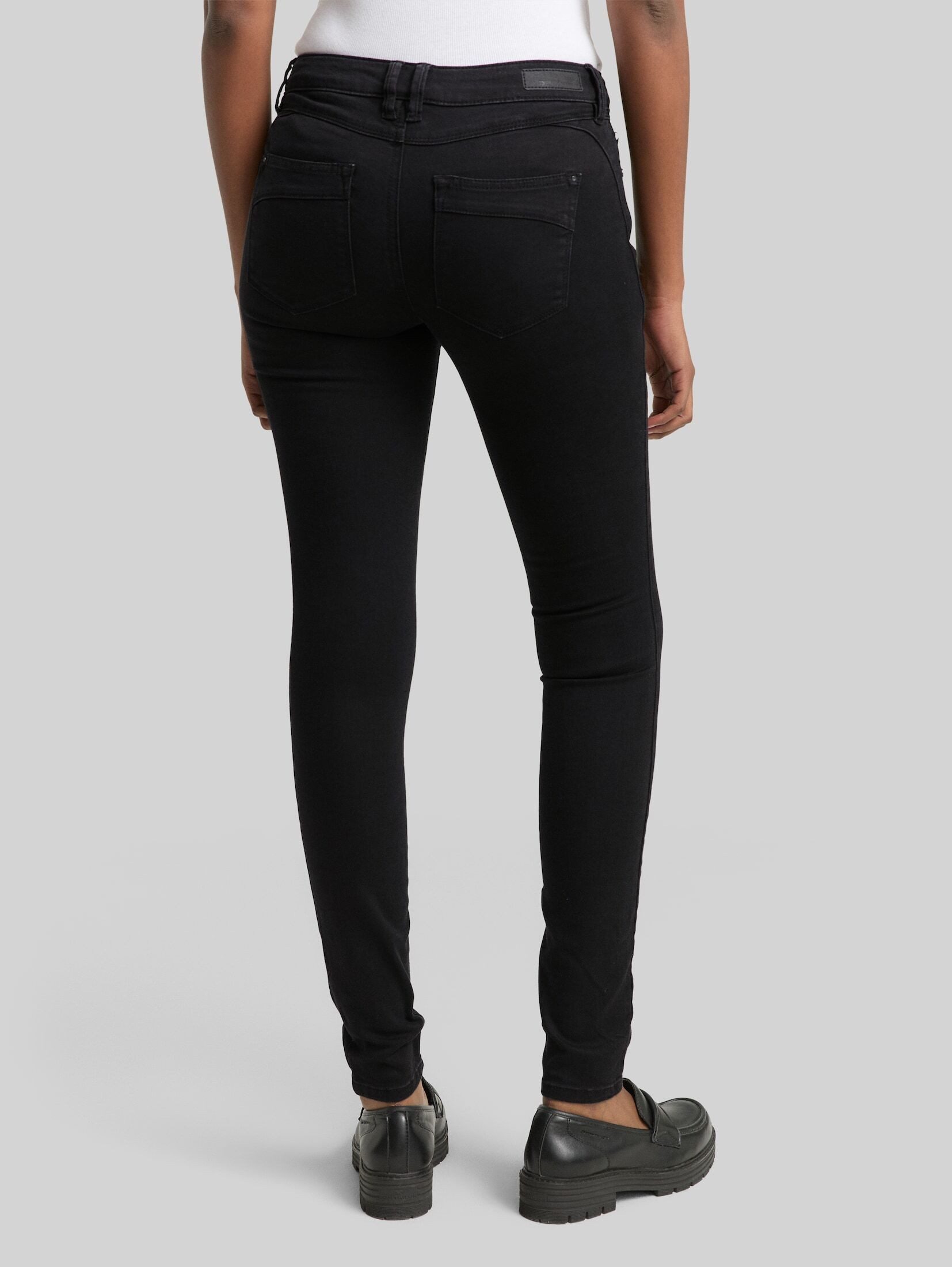 TOM TAILOR Denim Skinny-fit-Jeans Jeanshosen TTJONA EXTRA SKINNY Jeans – Bild 4 von 5