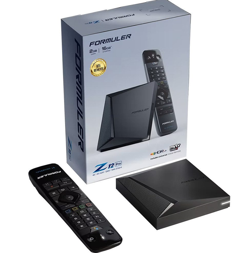 FORMULER Formuler Z12 PRO Android 12 OTT Medien Player 2GB DDR4 RAM 16GB Netzwerk-Receiver