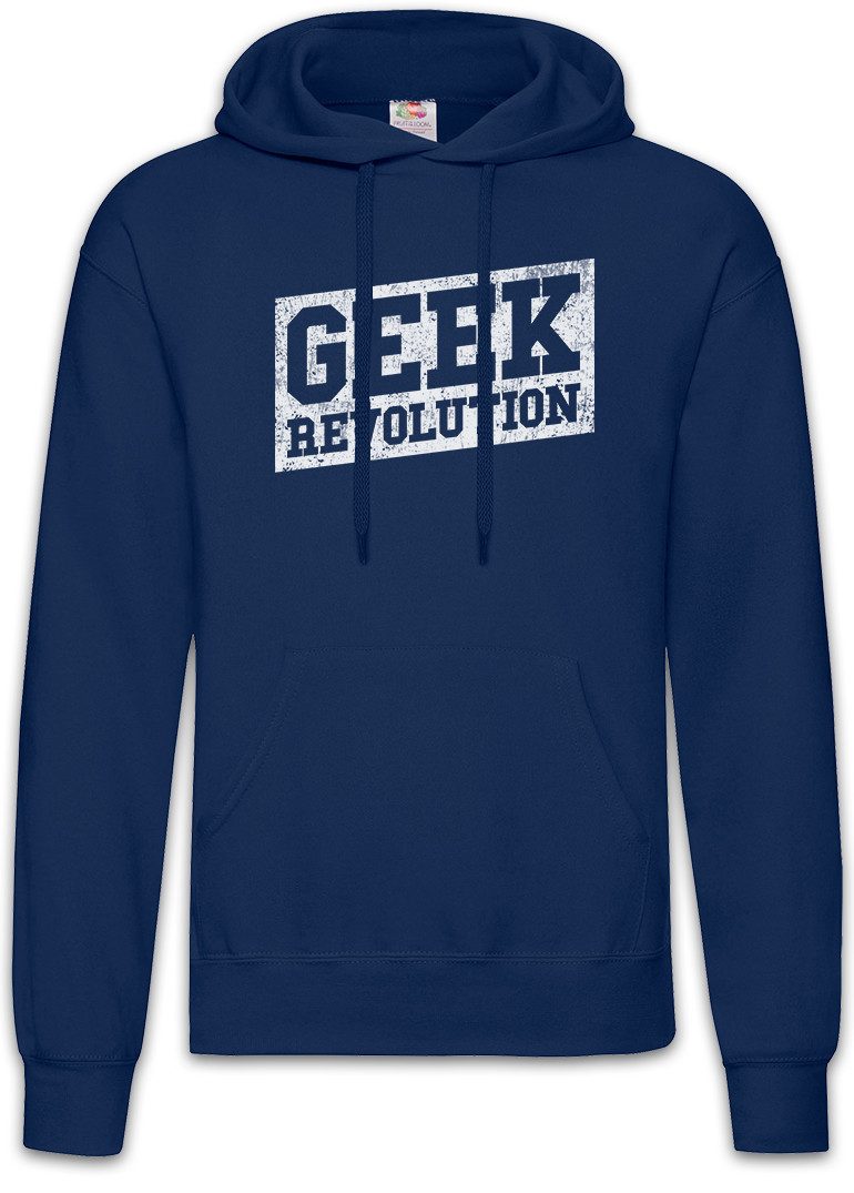 Hoodie Geek Revolution Herren Hoodie Gaming Game Nerd Controller Joystick