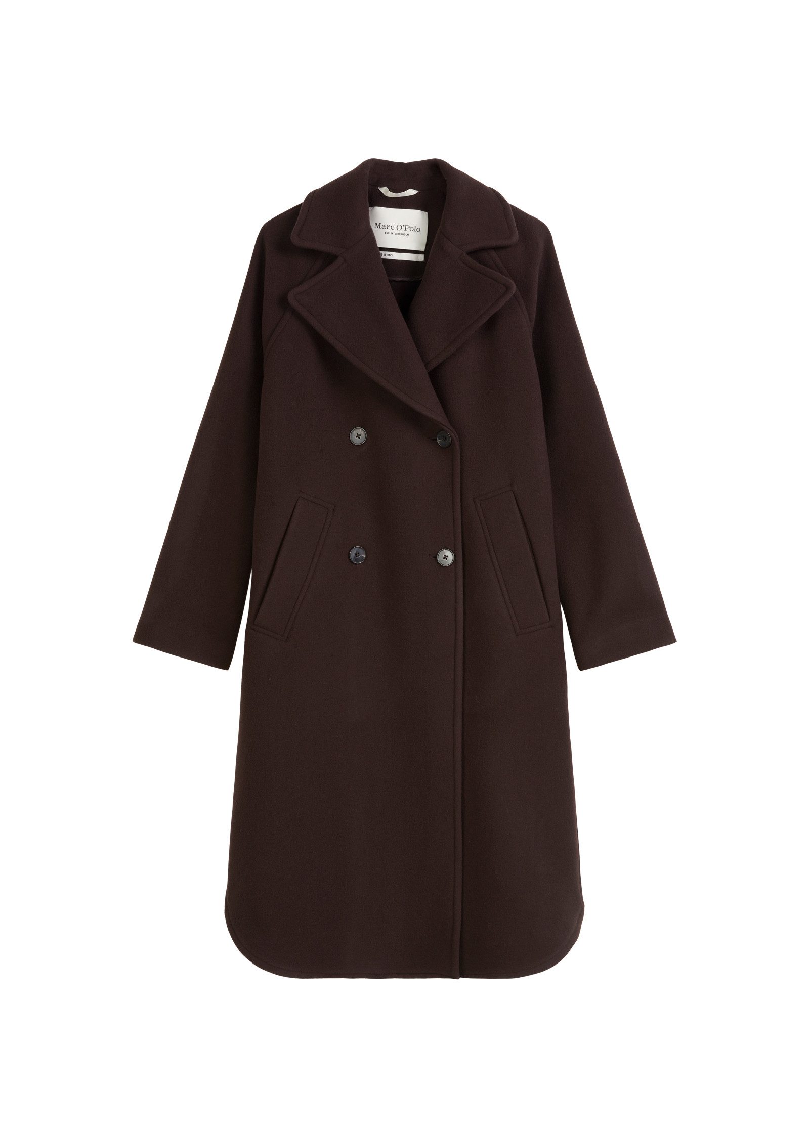 Marc O'Polo DENIM Wollmantel Cape coat, double wool, double brea