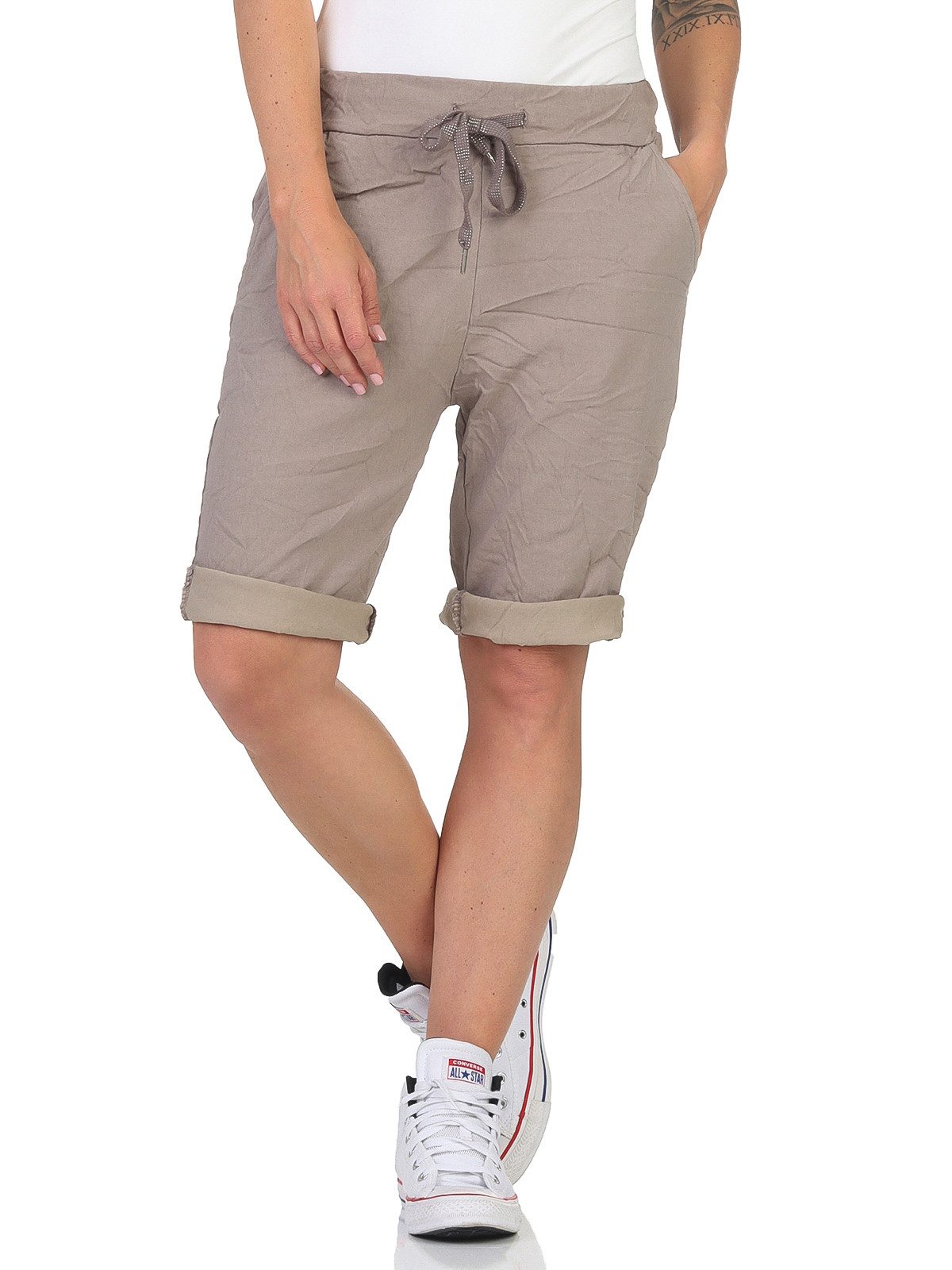simaranda Bermudas Damen Bermuda 8130 36-40 Schlamm