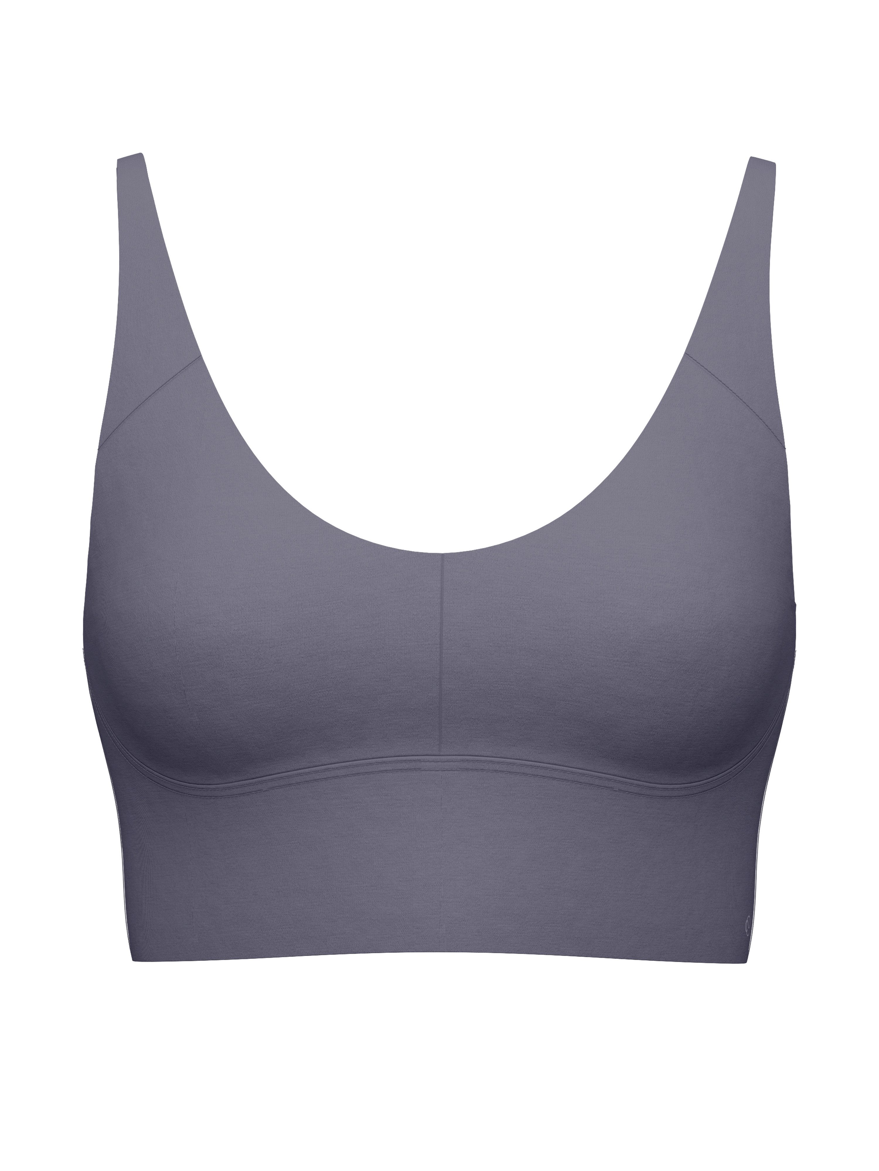 CALIDA Bustier Natural Skin aus weicher Interlock-Qualität, atmungsaktiv, ohne Bügel