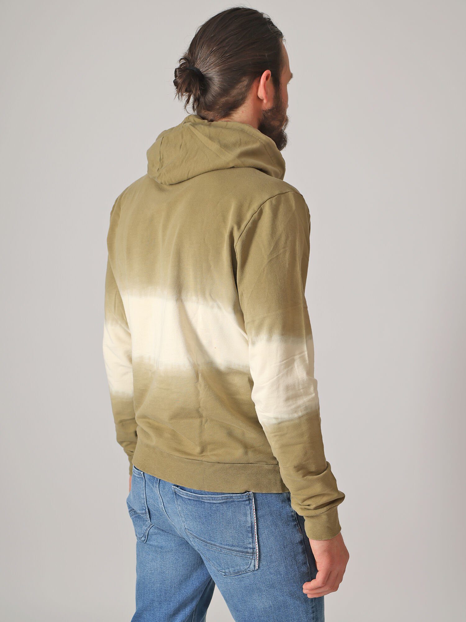 Sweatshirt Denim Miracle Dye Olive of Dip