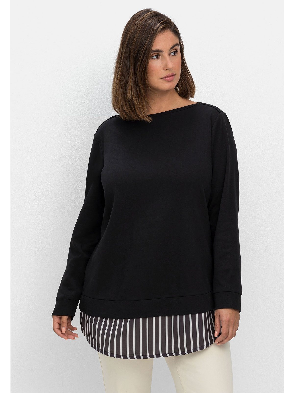 Langarmshirt Große Größen