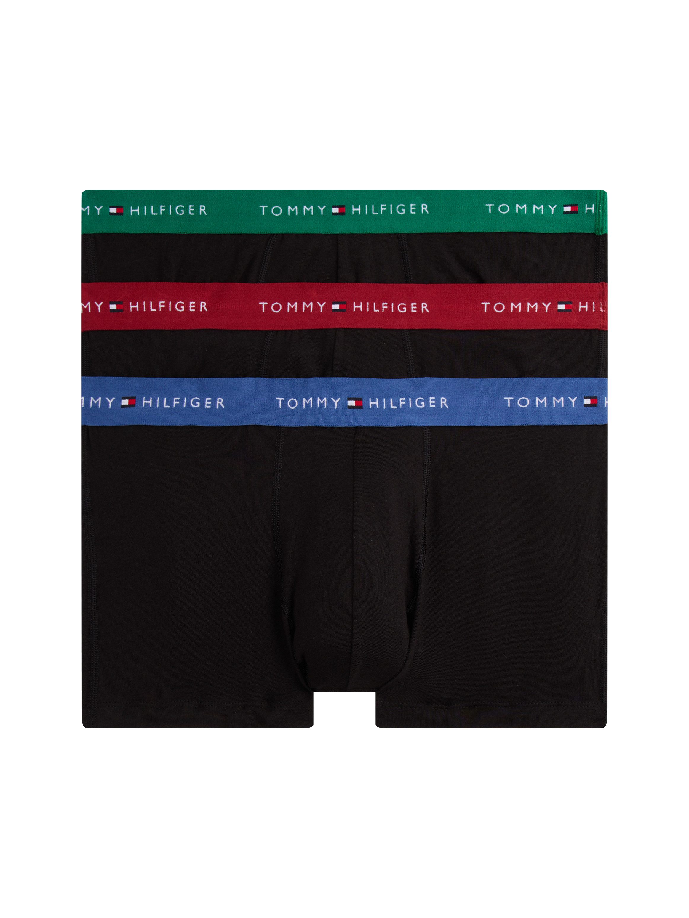 Tommy Hilfiger Underwear Trunk 3P WB TRUNK (Packung, 3-St., 3er-Pack) mit Logo-Elastikbund