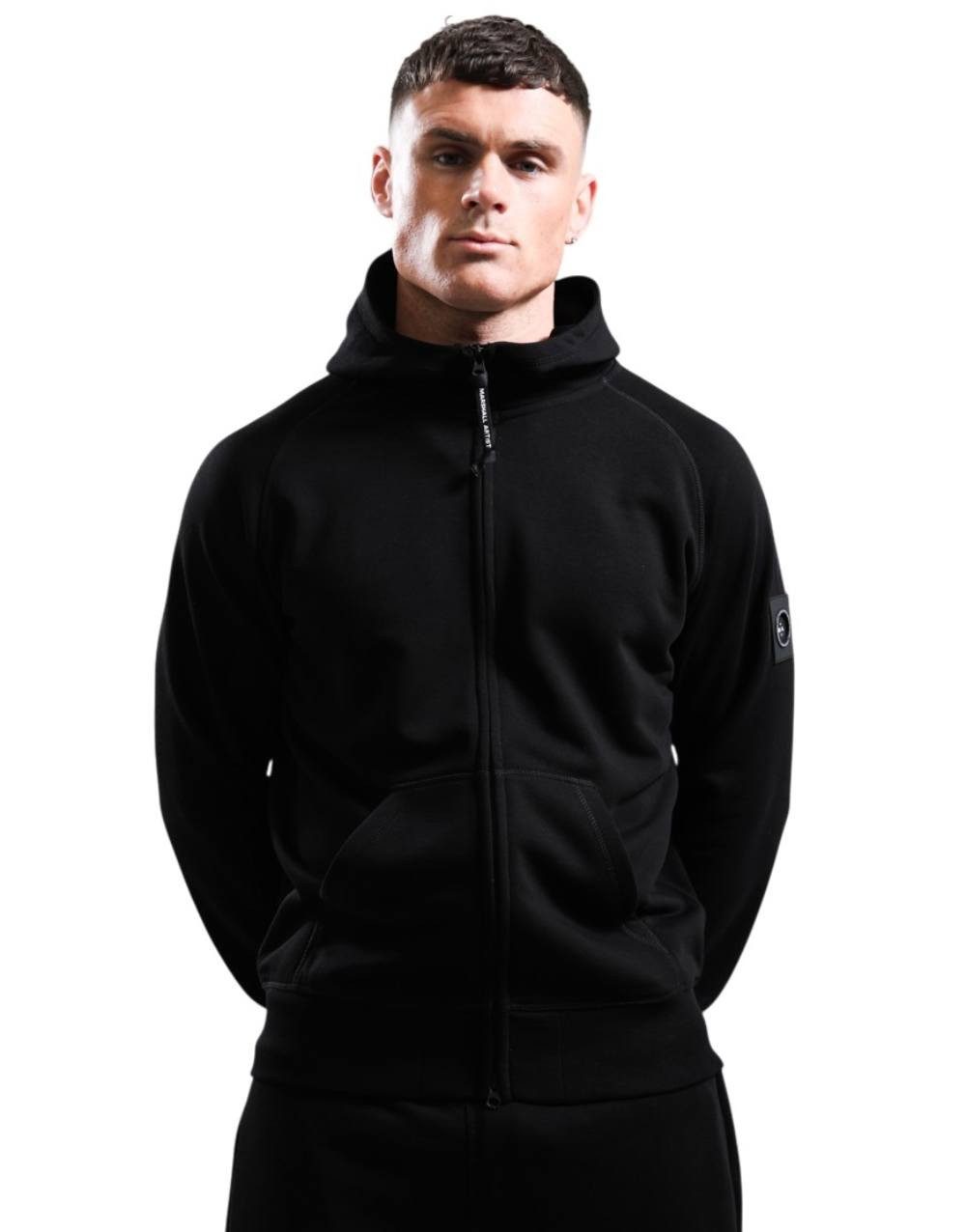 Marshall Sweatjacke Sweatjacke Marshall Artist Siren Elastischer Bund an den Ärmeln und am Hüftabschluss