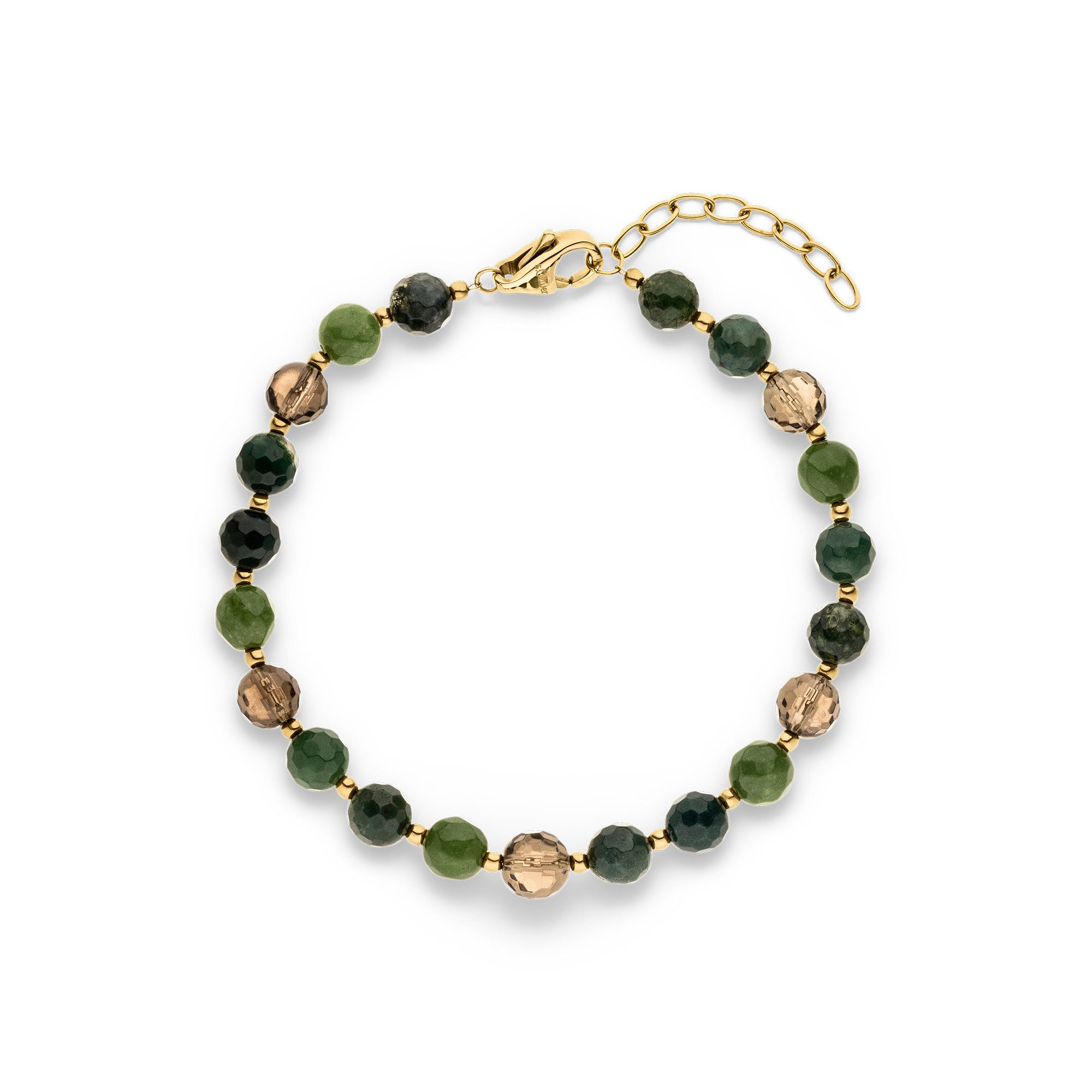 s.Oliver Armband The Colorful Beads Edelstahl