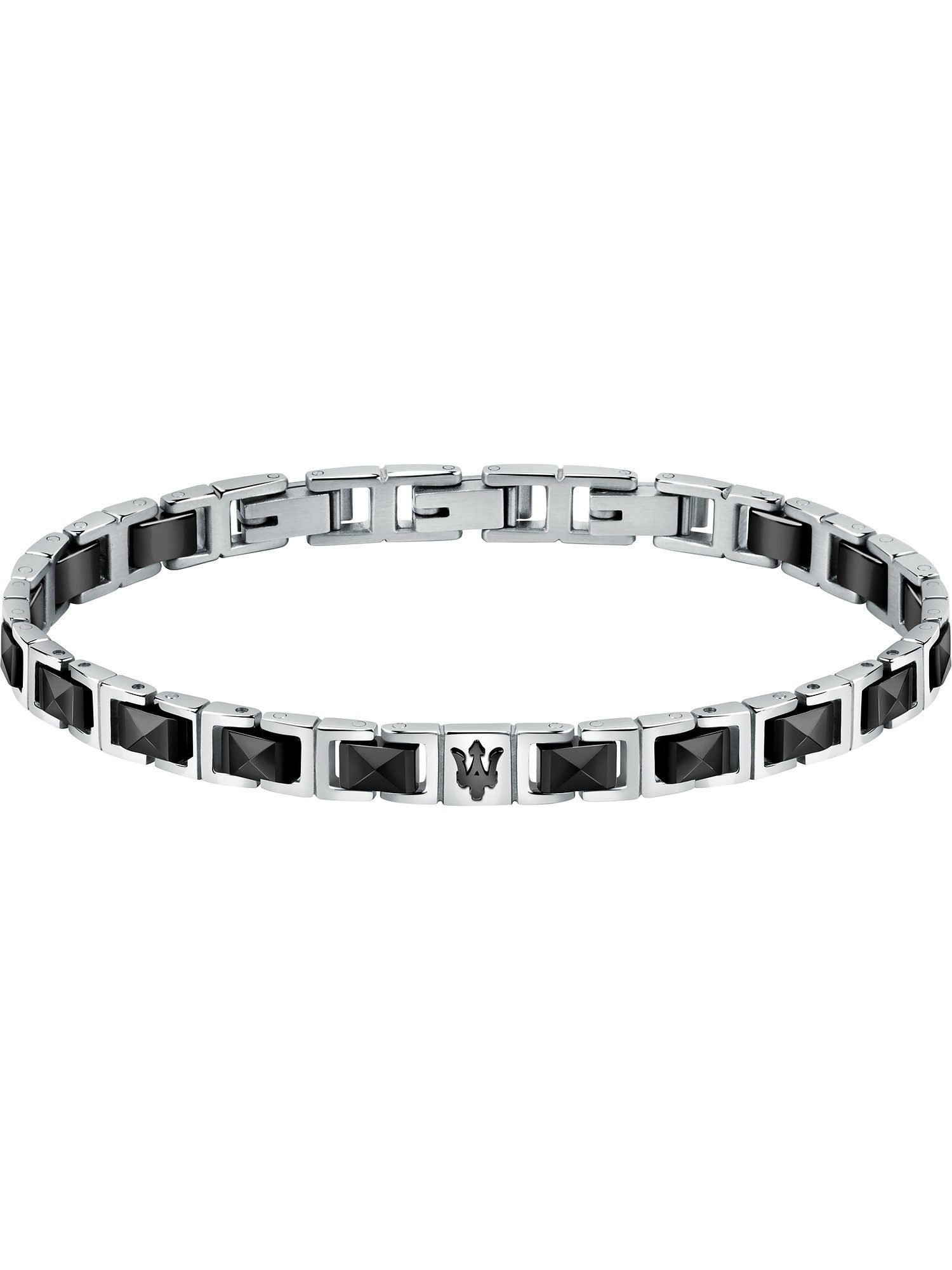 MASERATI Edelstahlarmband Maserati Herren-Armband Edelstahl, Keramik günstig online kaufen