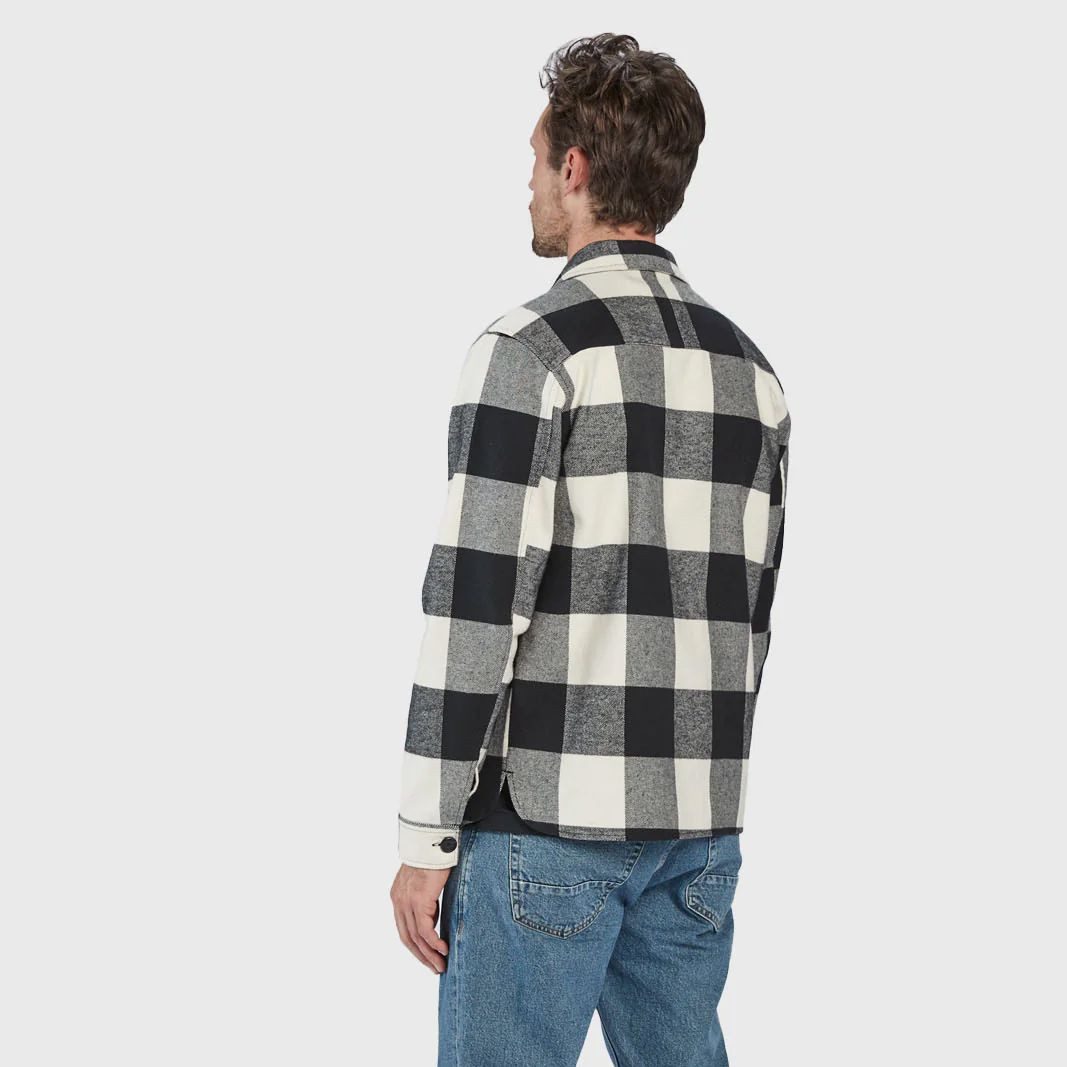 Gabba Henleyshirt Kingon Twi Big Shirt, schwarz