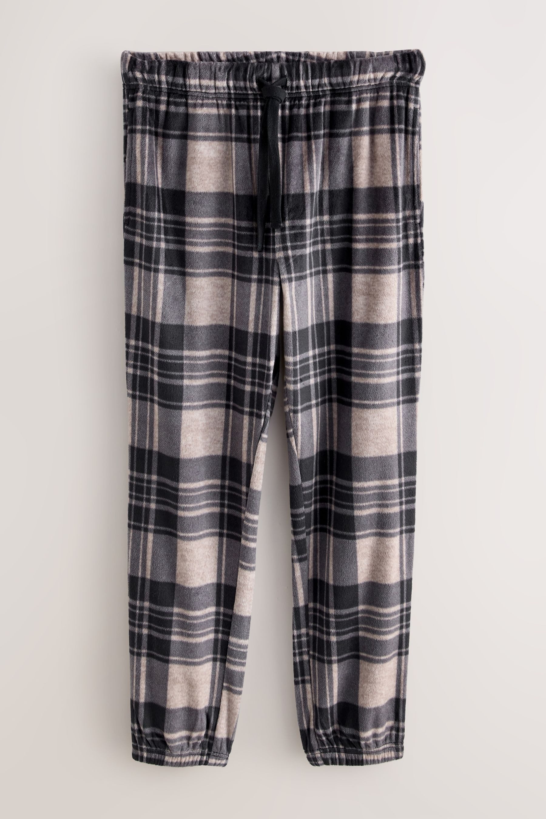Next Pyjama Karierter Flanell-Schlafanzug aus Jersey (2 tlg)