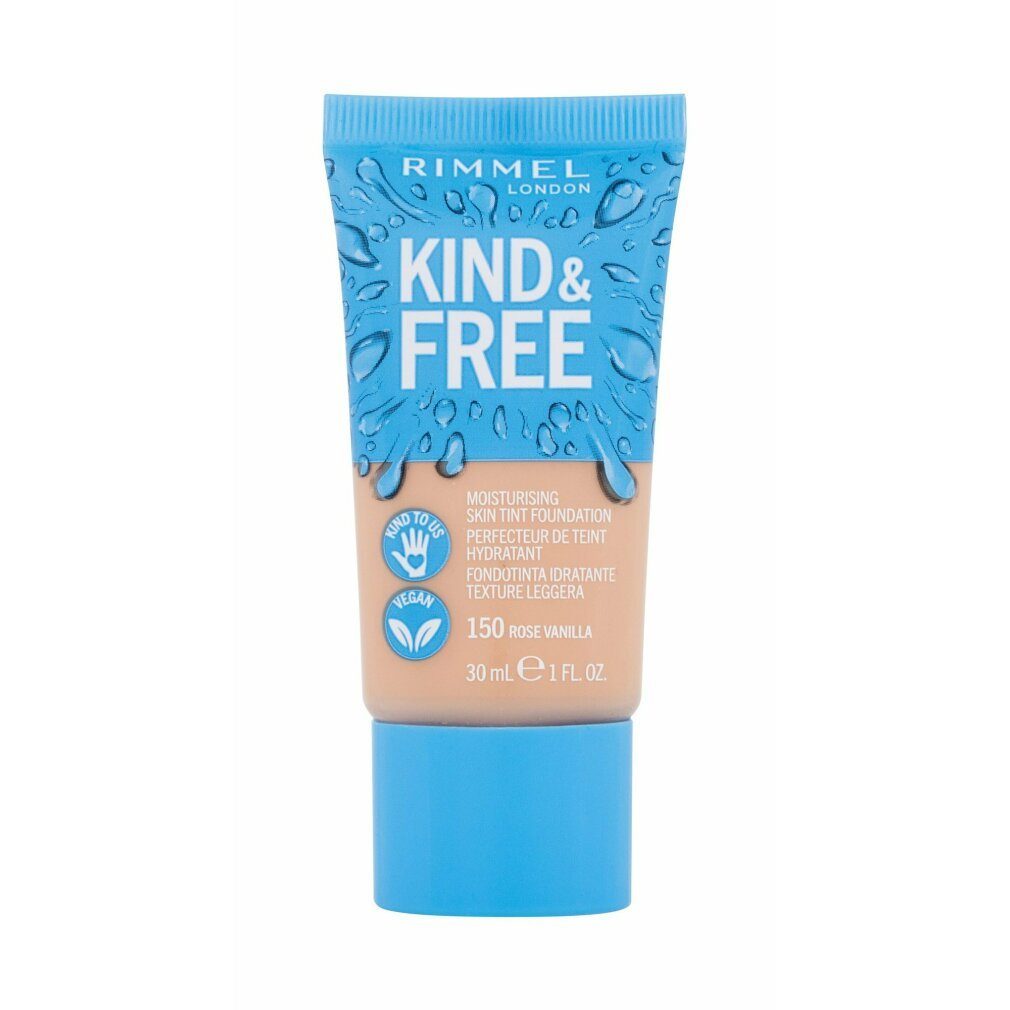 Rimmel Foundation London Kind y Free Tint Foundation 150-Rose Vanilla